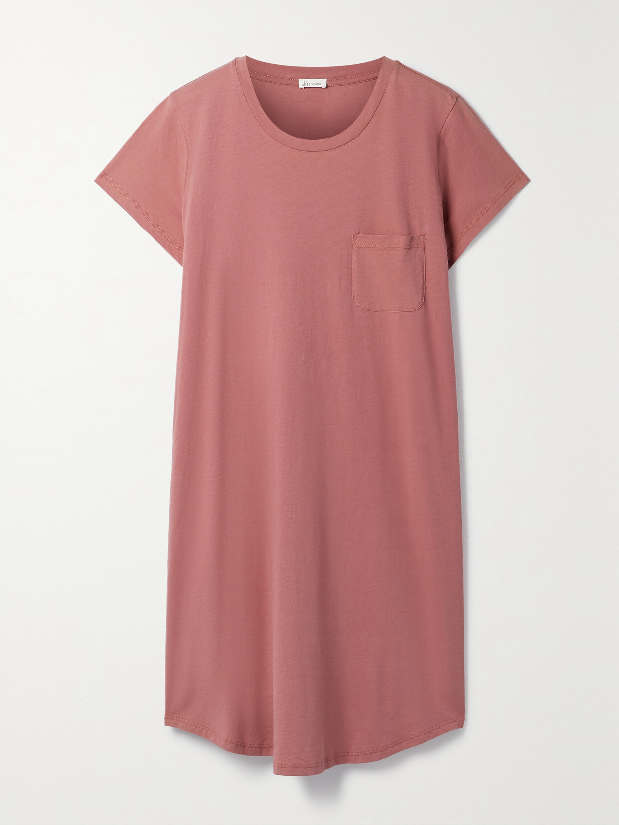 Skin - Carissa Pima Cotton-jersey Nightdress - Brown