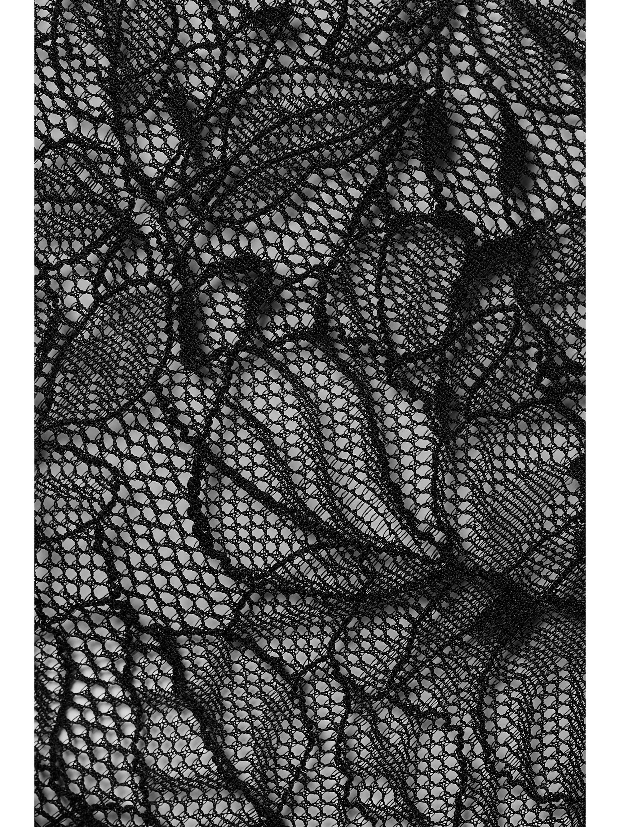 SKIN Lupita organic Pima cotton-lace boy shorts
