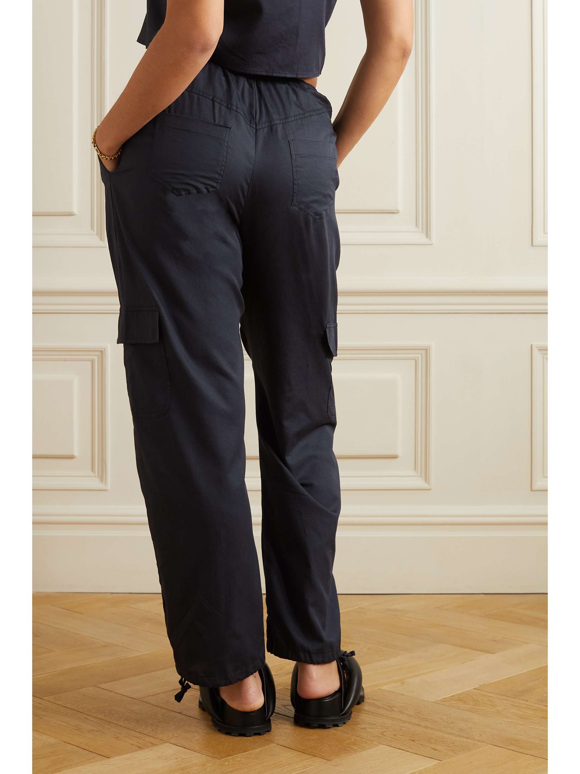 LESET Yoko cotton tapered cargo pants