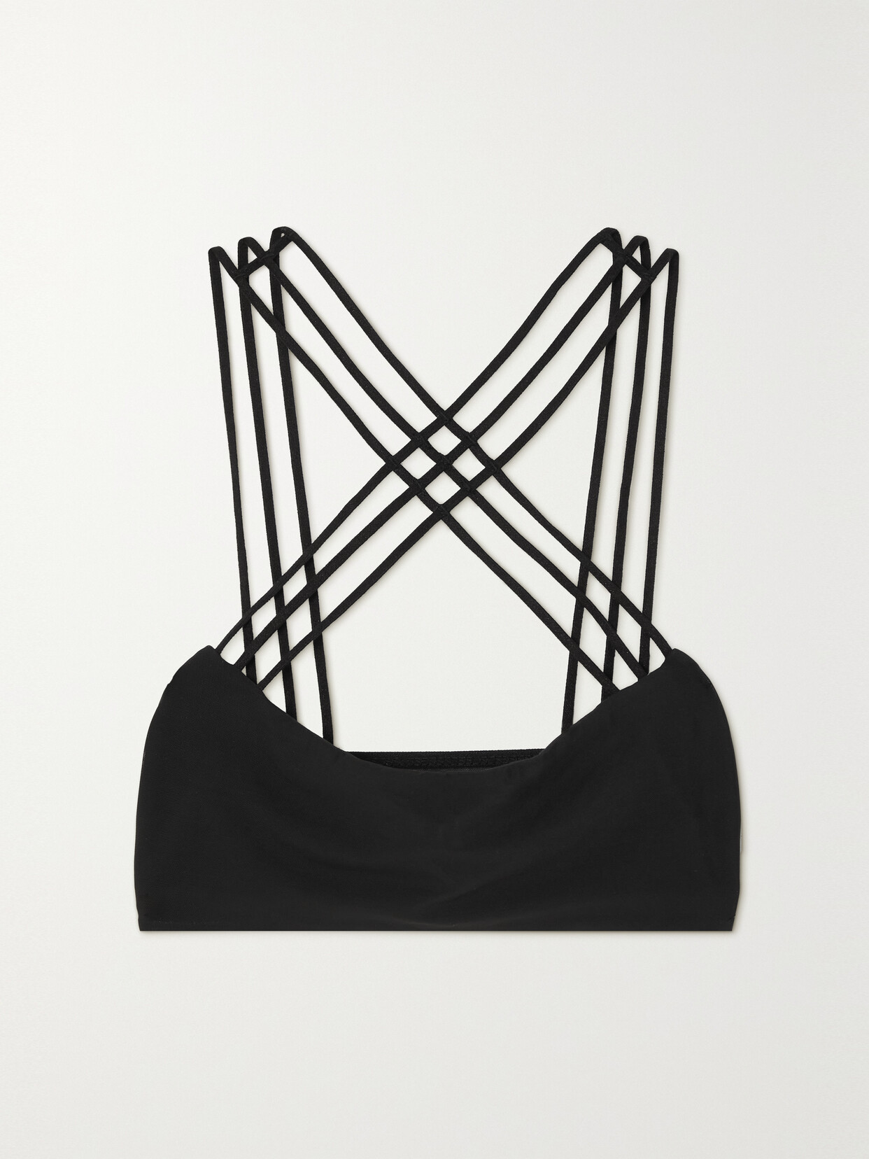 MARIKA VERA Mariah Stretch-jersey Bra - Black