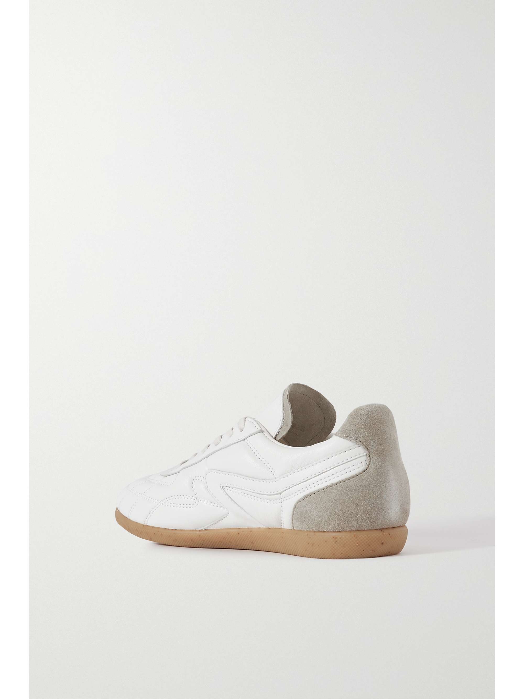 RAG & BONE Retro Legacy suede-trimmed leather sneakers