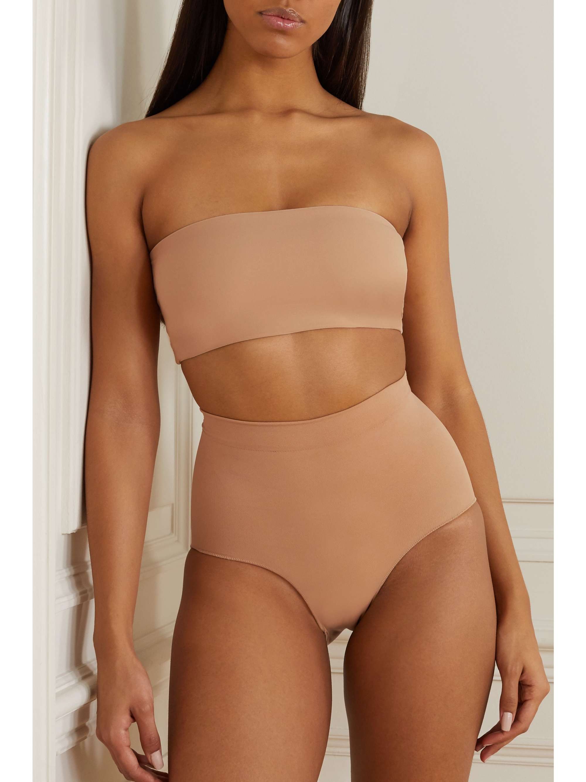 Fits Everybody bandeau bra - Ochre