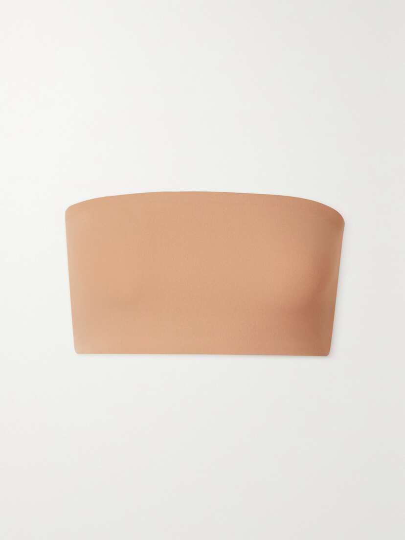 Skims Fits Everybody Bandeau Bra - Ochre