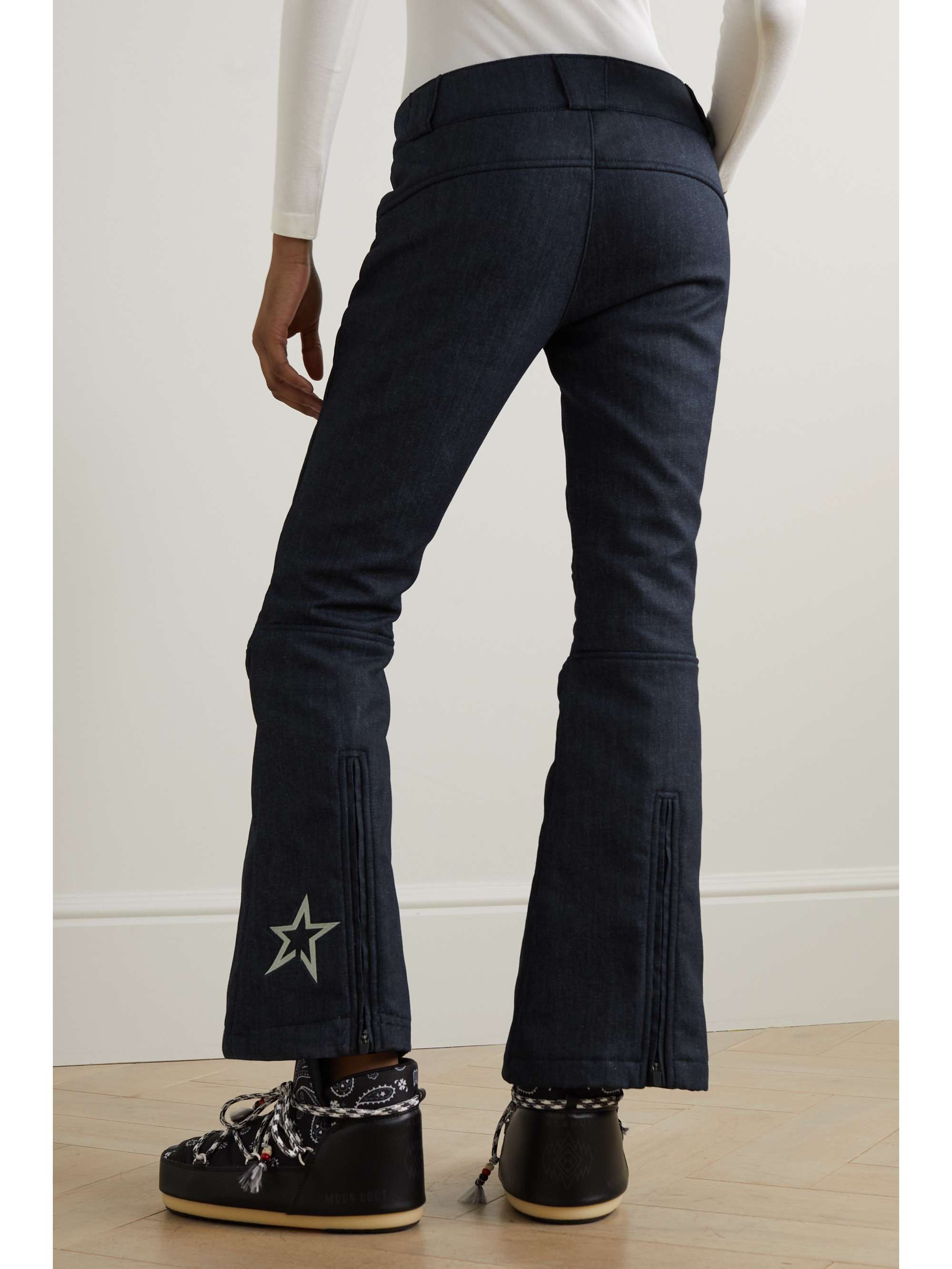 PERFECT MOMENT DL1961 Aurora flared denim ski pants