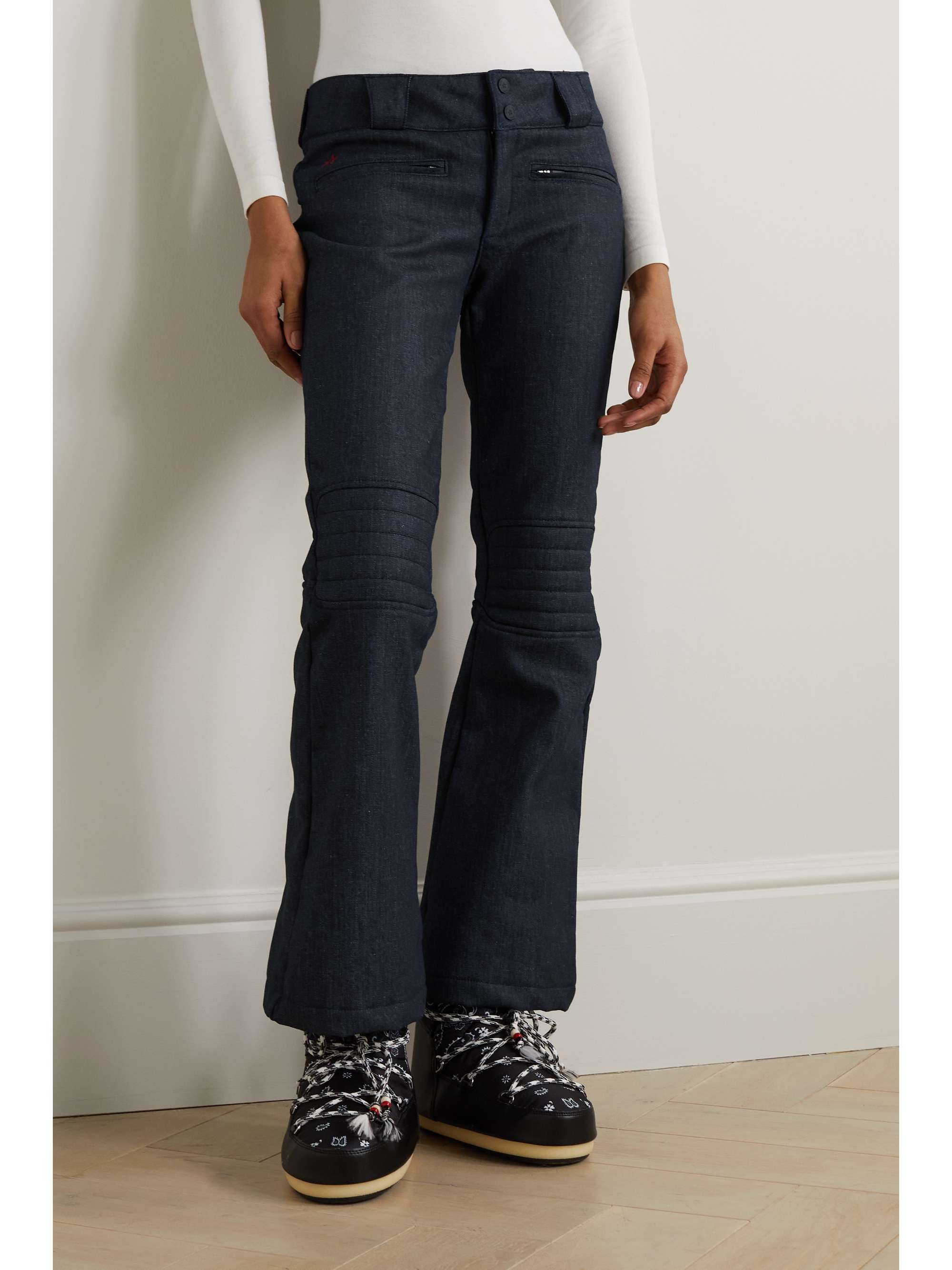 PERFECT MOMENT DL1961 Aurora flared denim ski pants