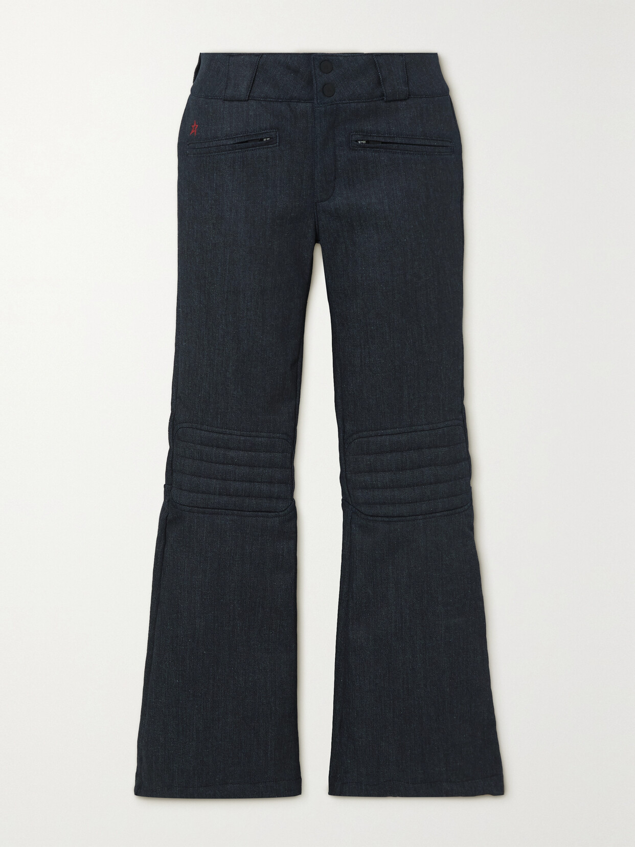 Perfect Moment - Aurora Flared Denim Ski Pants - Blue