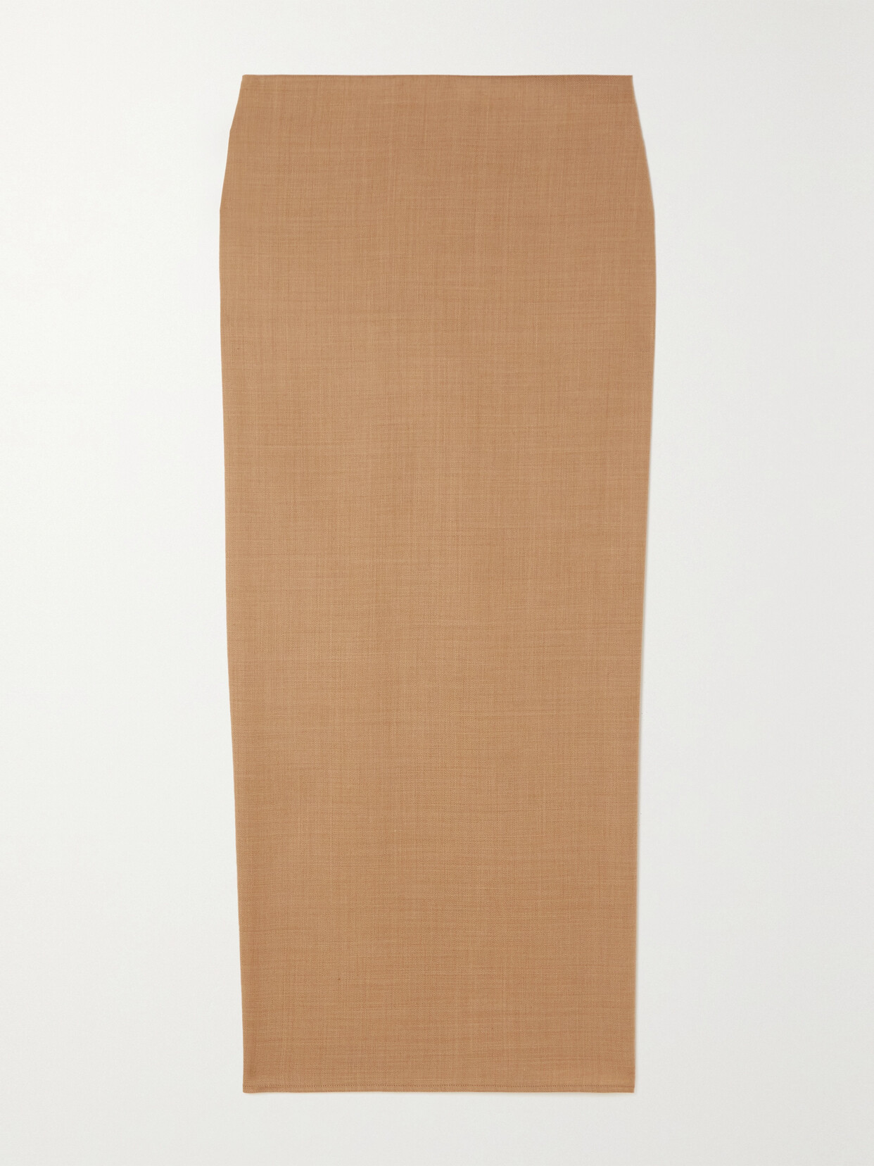 BEARE PARK - Wool Midi Skirt - Neutrals