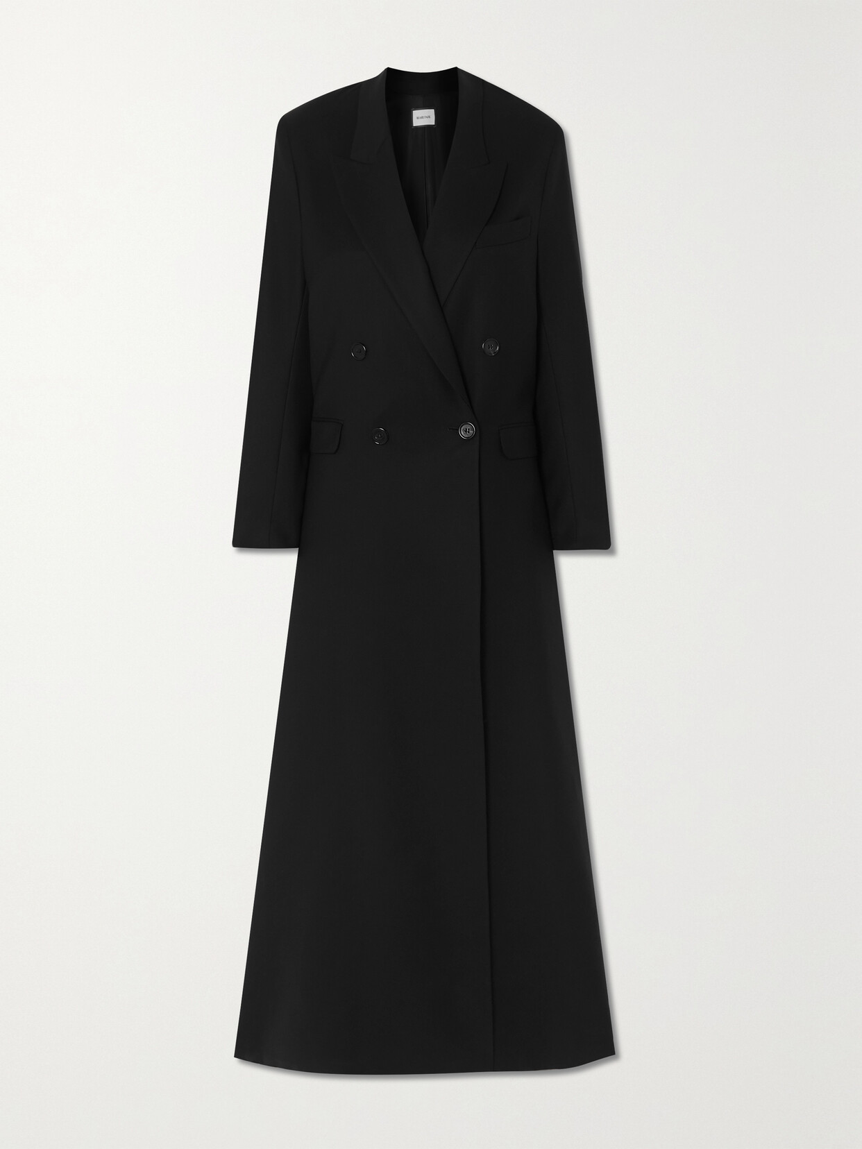 BEARE PARK - Double-breasted Wool Coat - Black