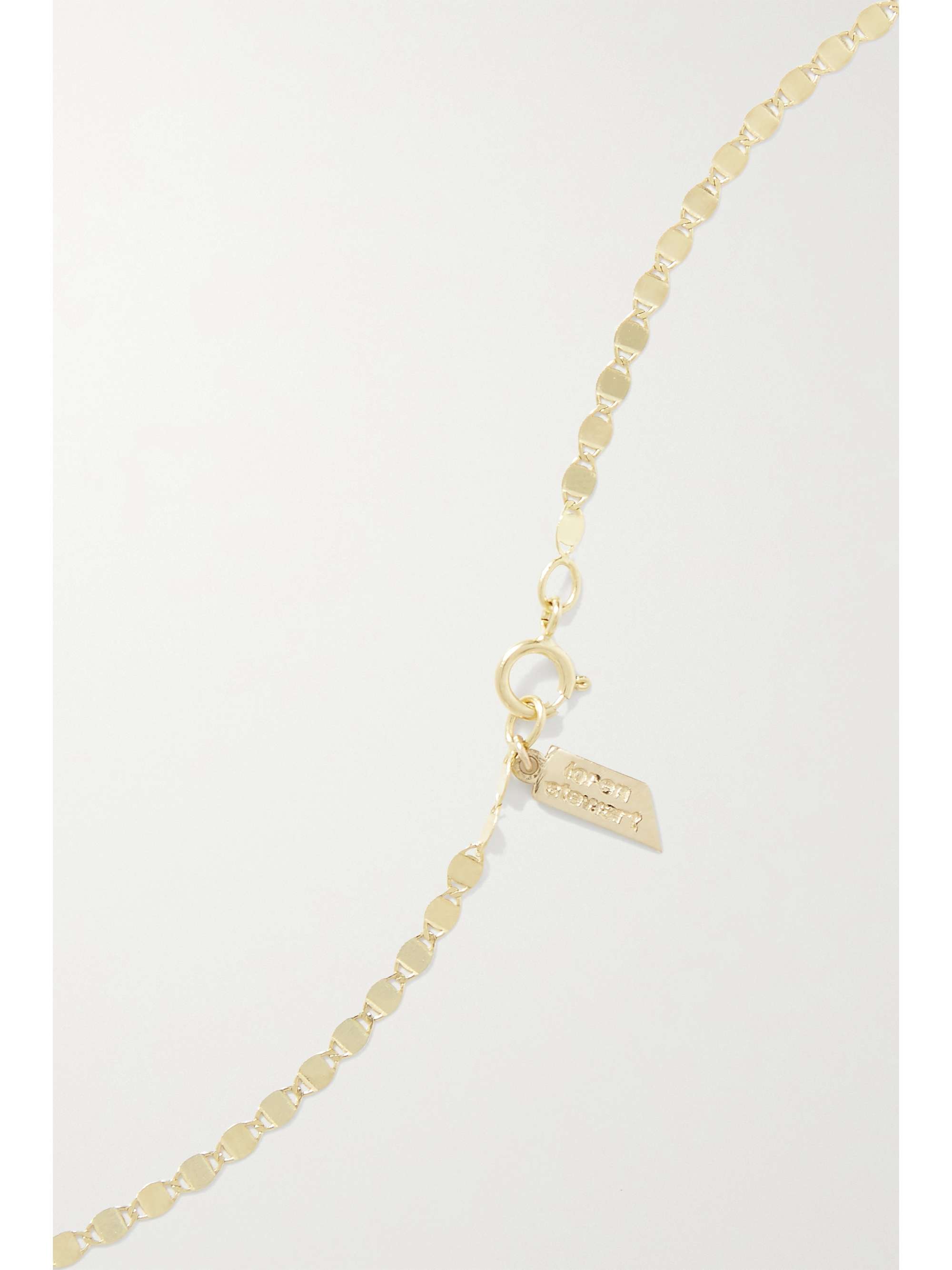 LOREN STEWART Sol Valentino 14-karat gold necklace