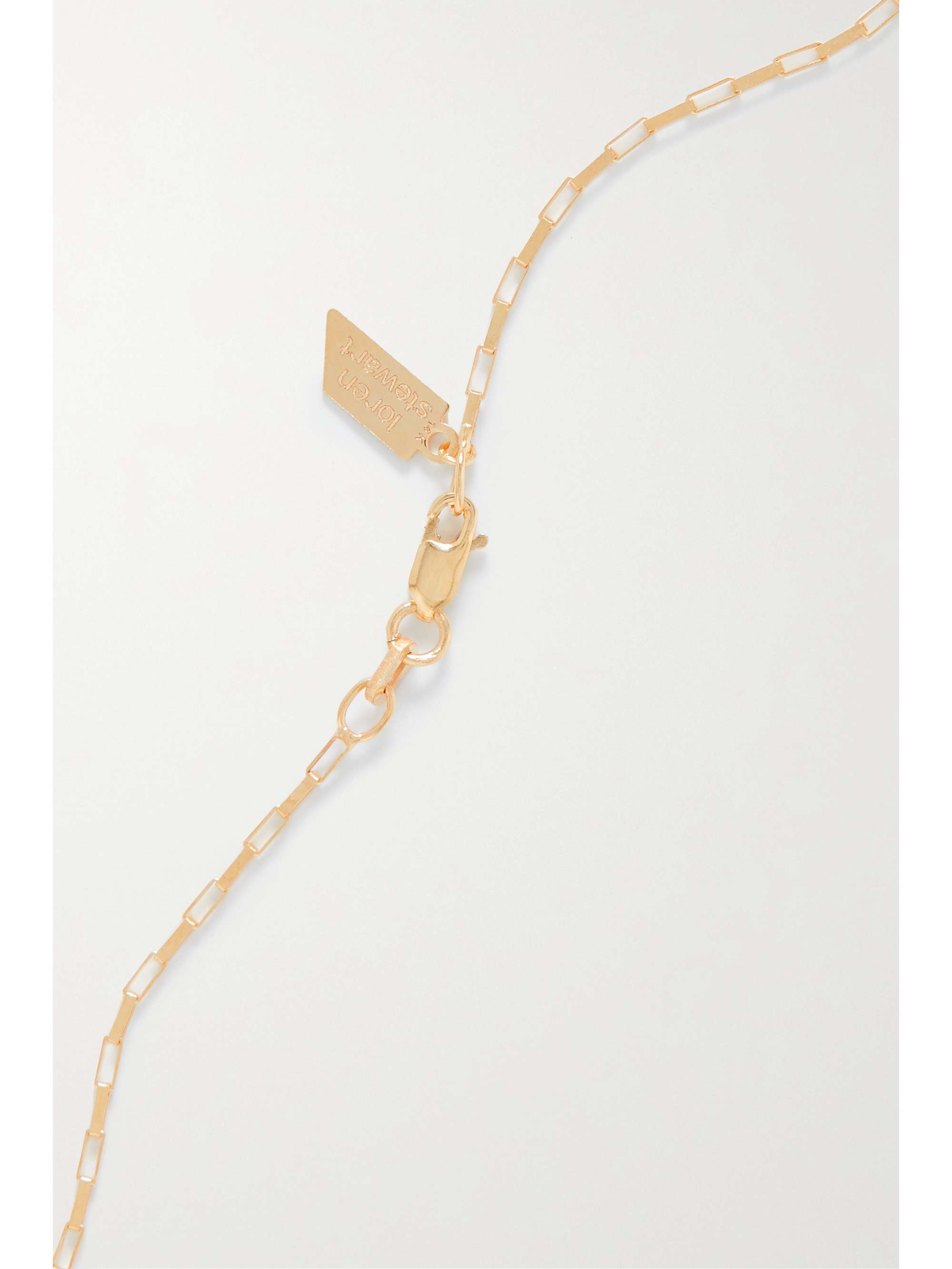 LOREN STEWART 14-karat gold necklace