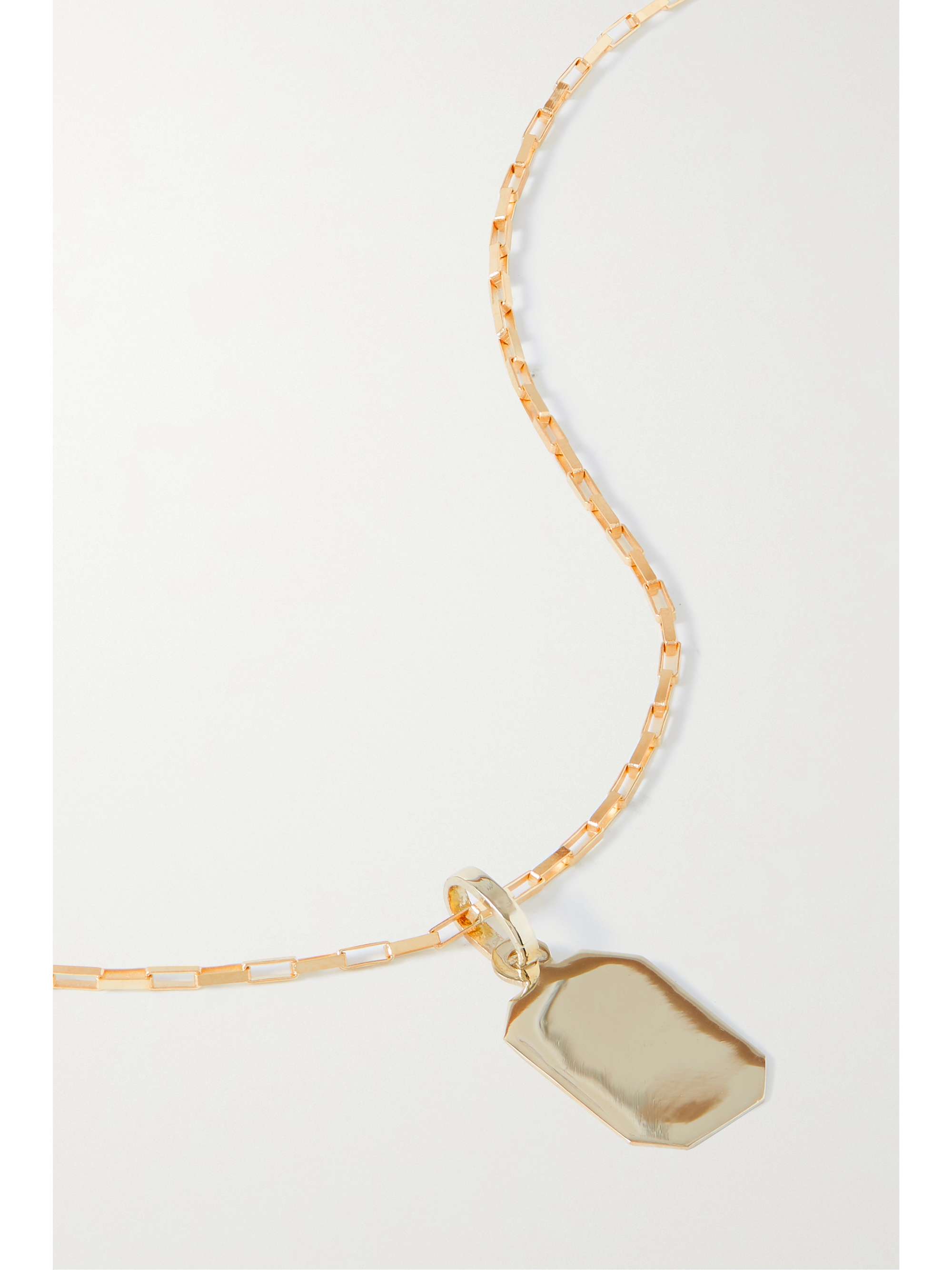 LOREN STEWART 14-karat gold necklace