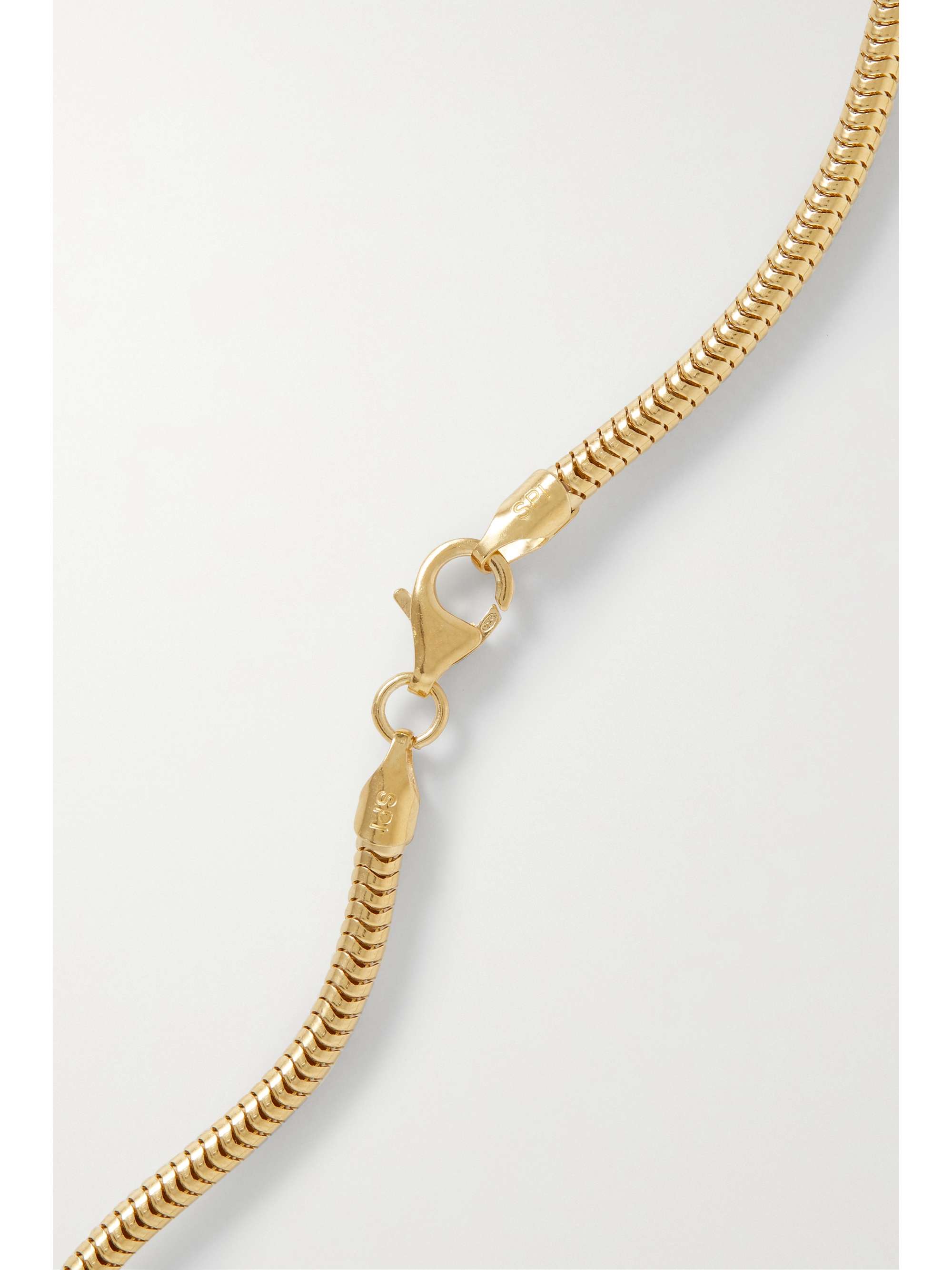 LOREN STEWART Serilda gold vermeil necklace