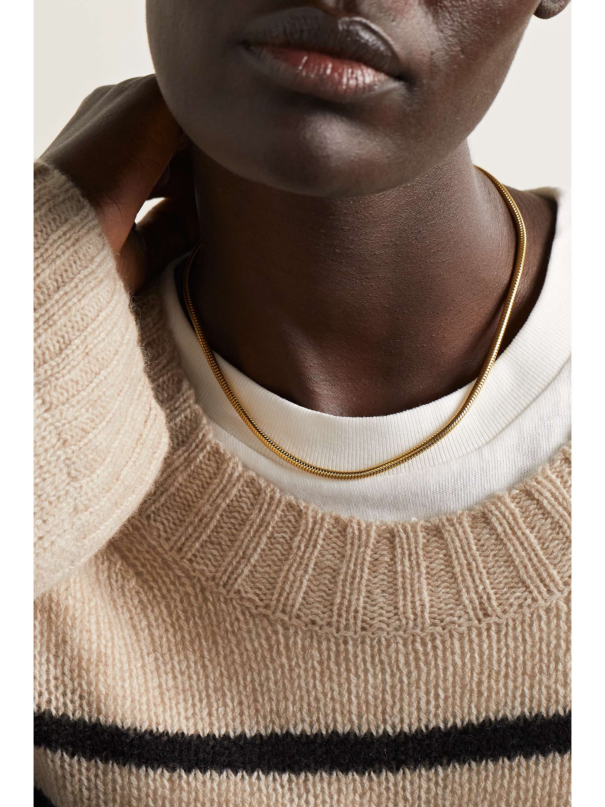 LOREN STEWART Serilda gold vermeil necklace