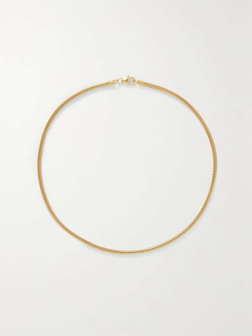 Loren Stewart + Net Sustain Serilda Recycled Gold Vermeil Necklace