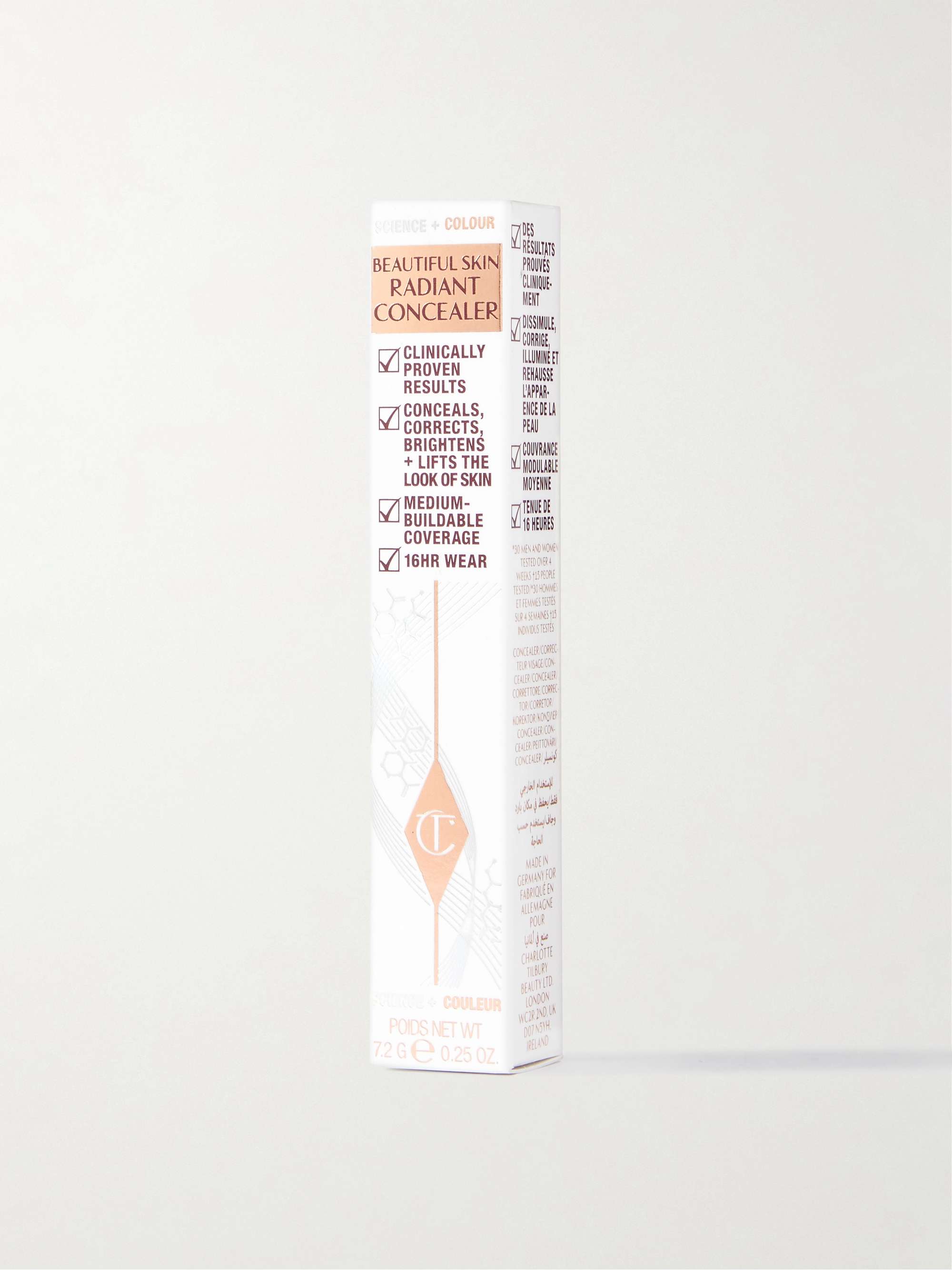 CHARLOTTE TILBURY Anti-cernes Beautiful Skin Radiant Concealer, 13 Deep