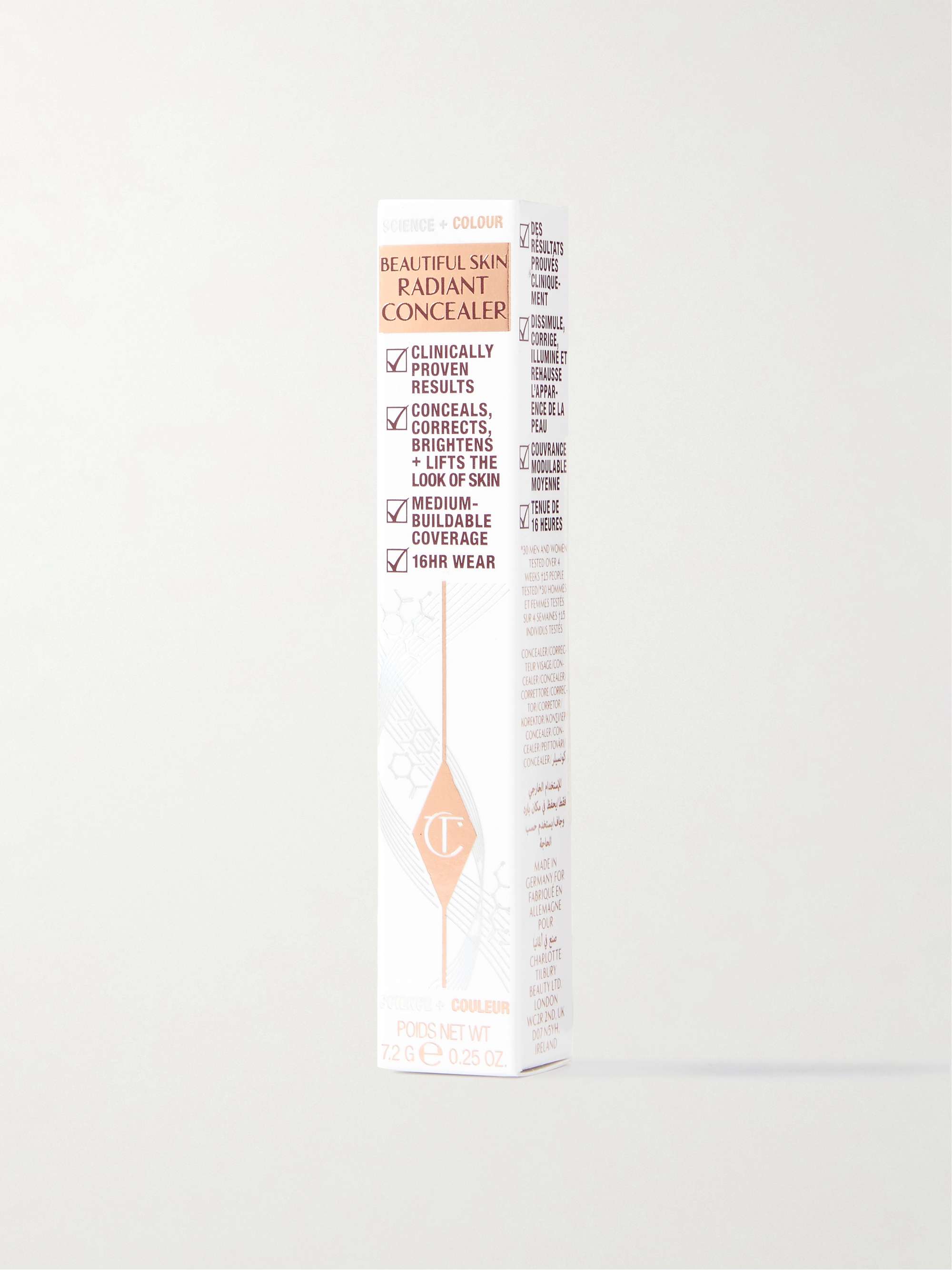CHARLOTTE TILBURY Anti-cernes Beautiful Skin Radiant Concealer, 13 Deep