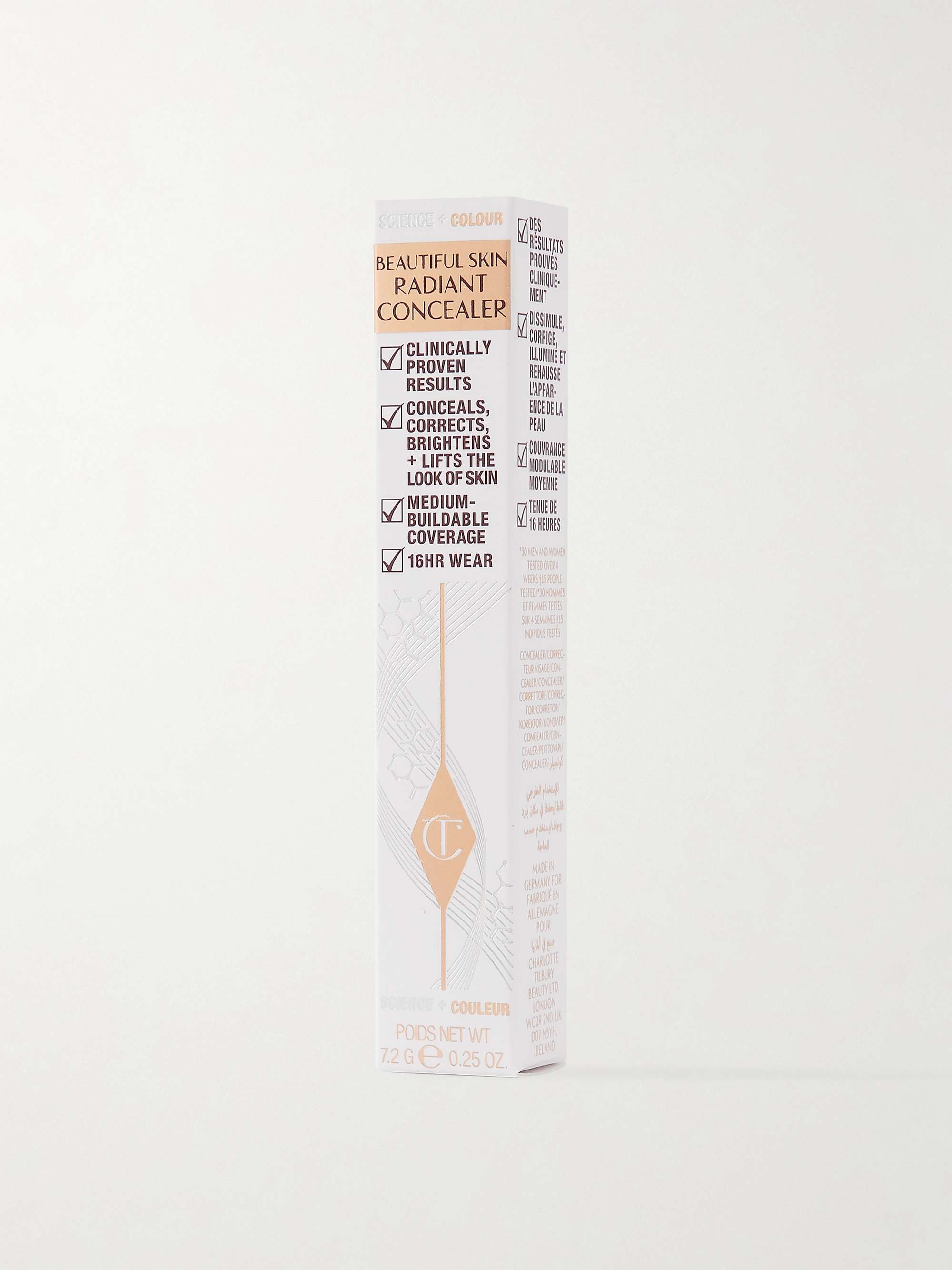 CHARLOTTE TILBURY Anti-cernes Beautiful Skin Radiant Concealer, 13 Deep