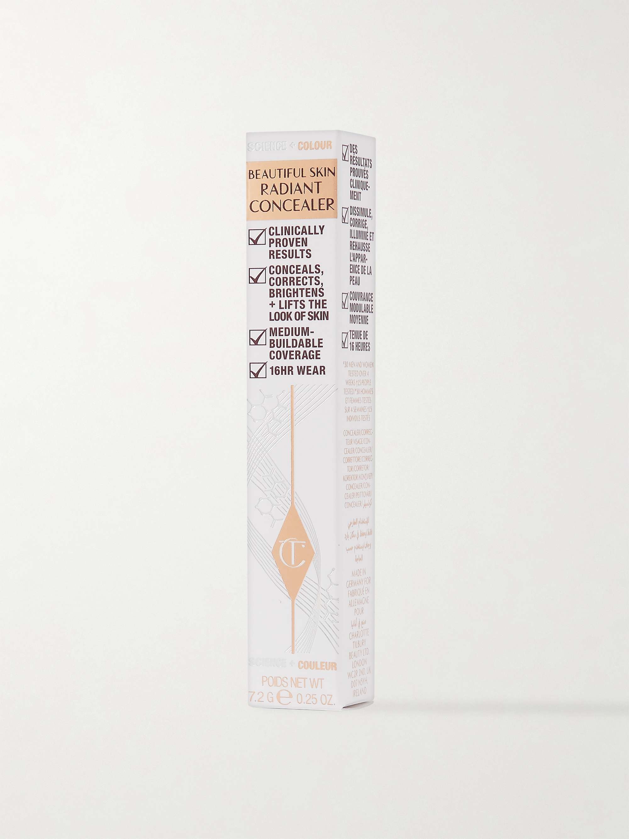 CHARLOTTE TILBURY Anti-cernes Beautiful Skin Radiant Concealer, 13 Deep