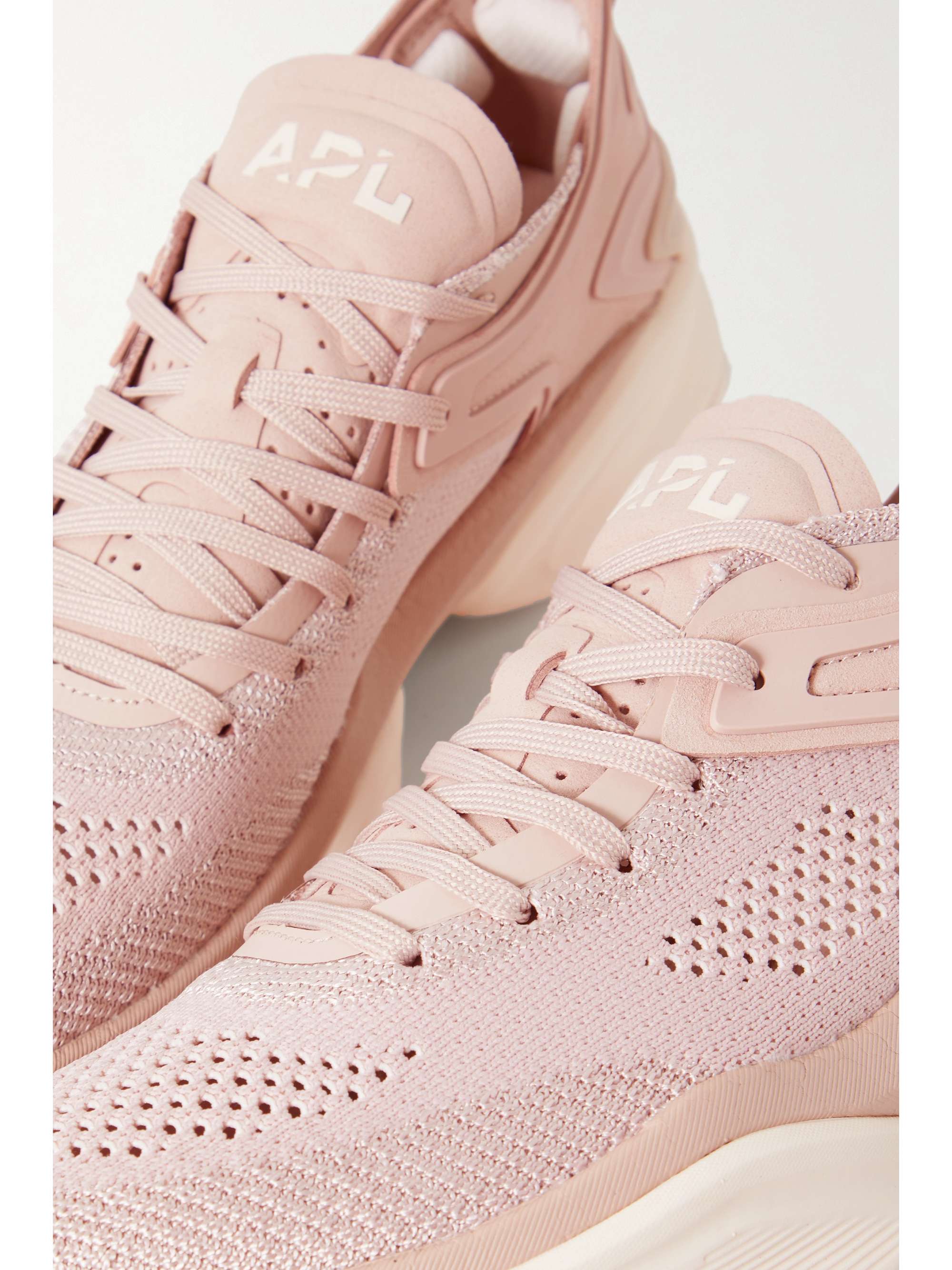 APL ATHLETIC PROPULSION LABS + McLaren Souffle Sockliner mesh sneakers