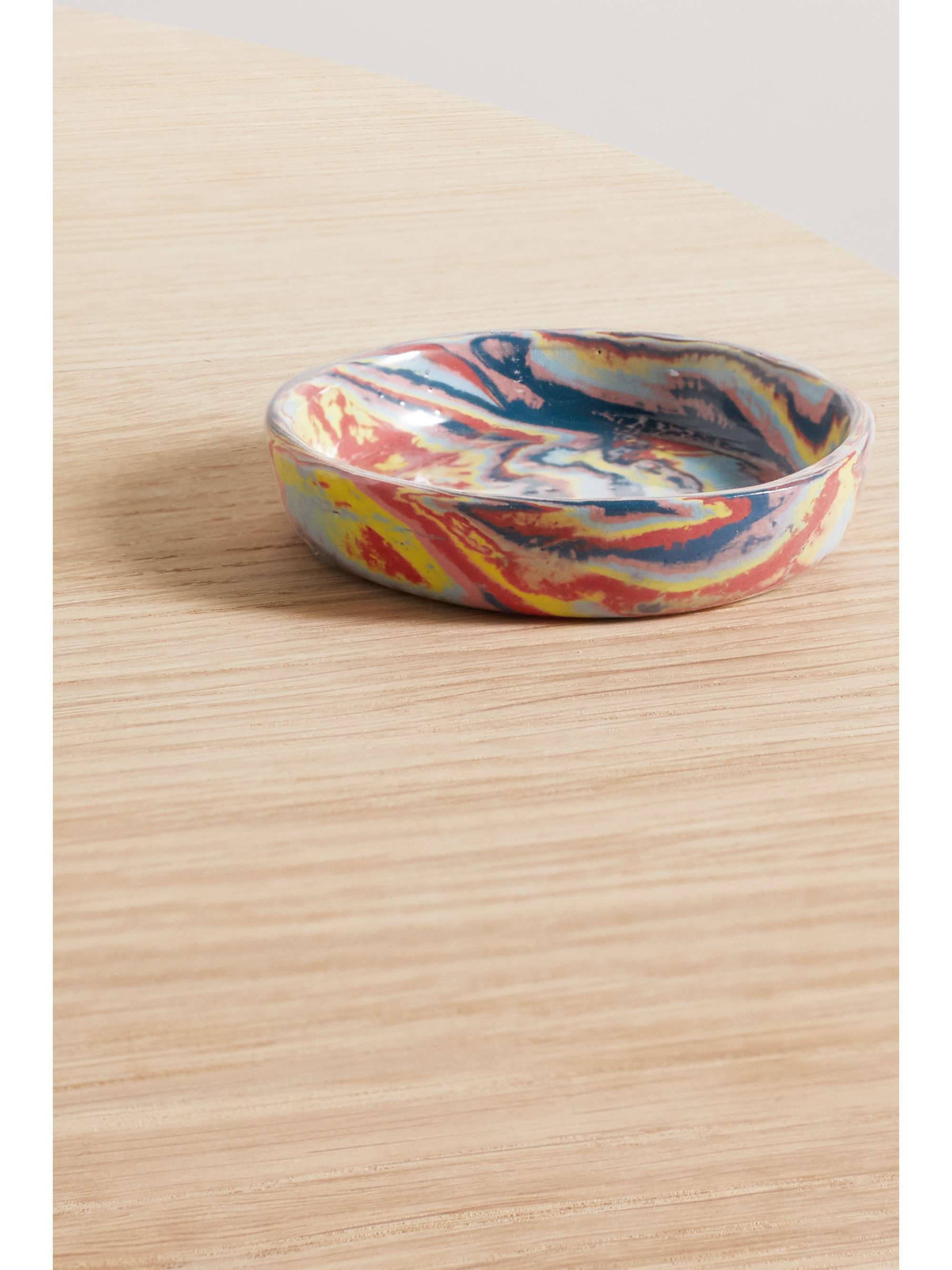 CHLOÉ + Caroline Denervaud small printed ceramic bowl