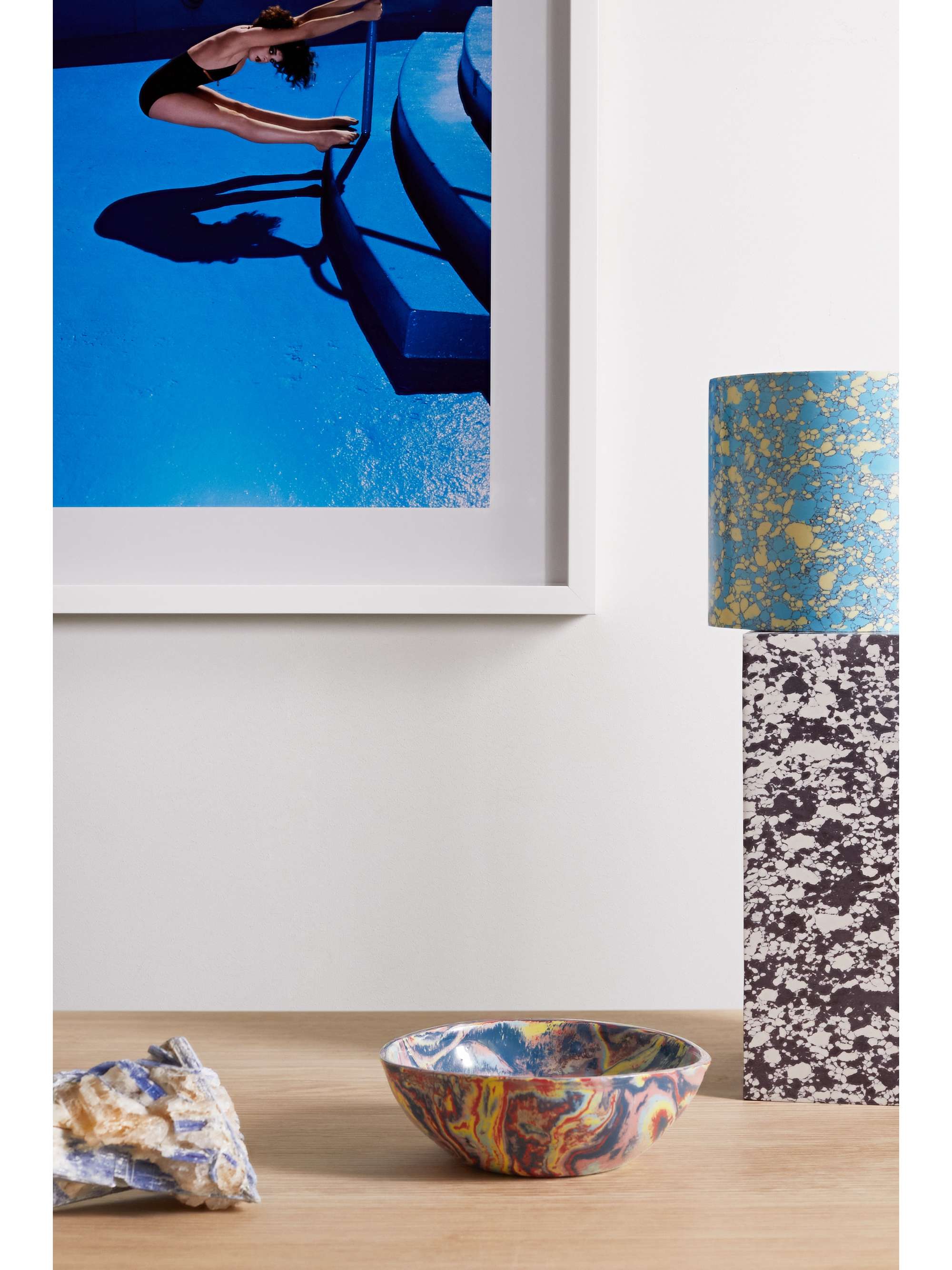 CHLOÉ + Caroline Denervaud large printed ceramic bowl
