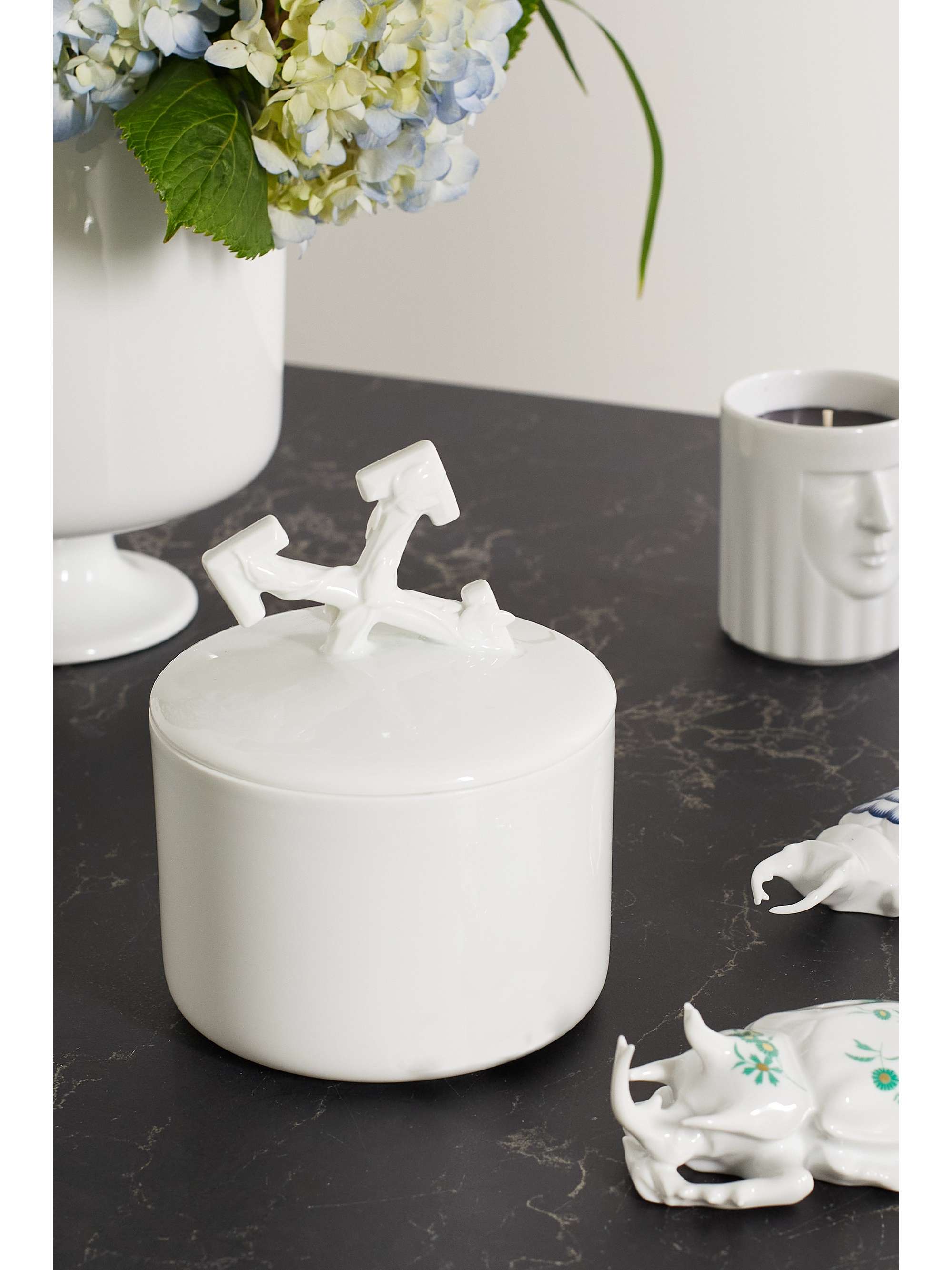 GINORI 1735 + Off-White porcelain box
