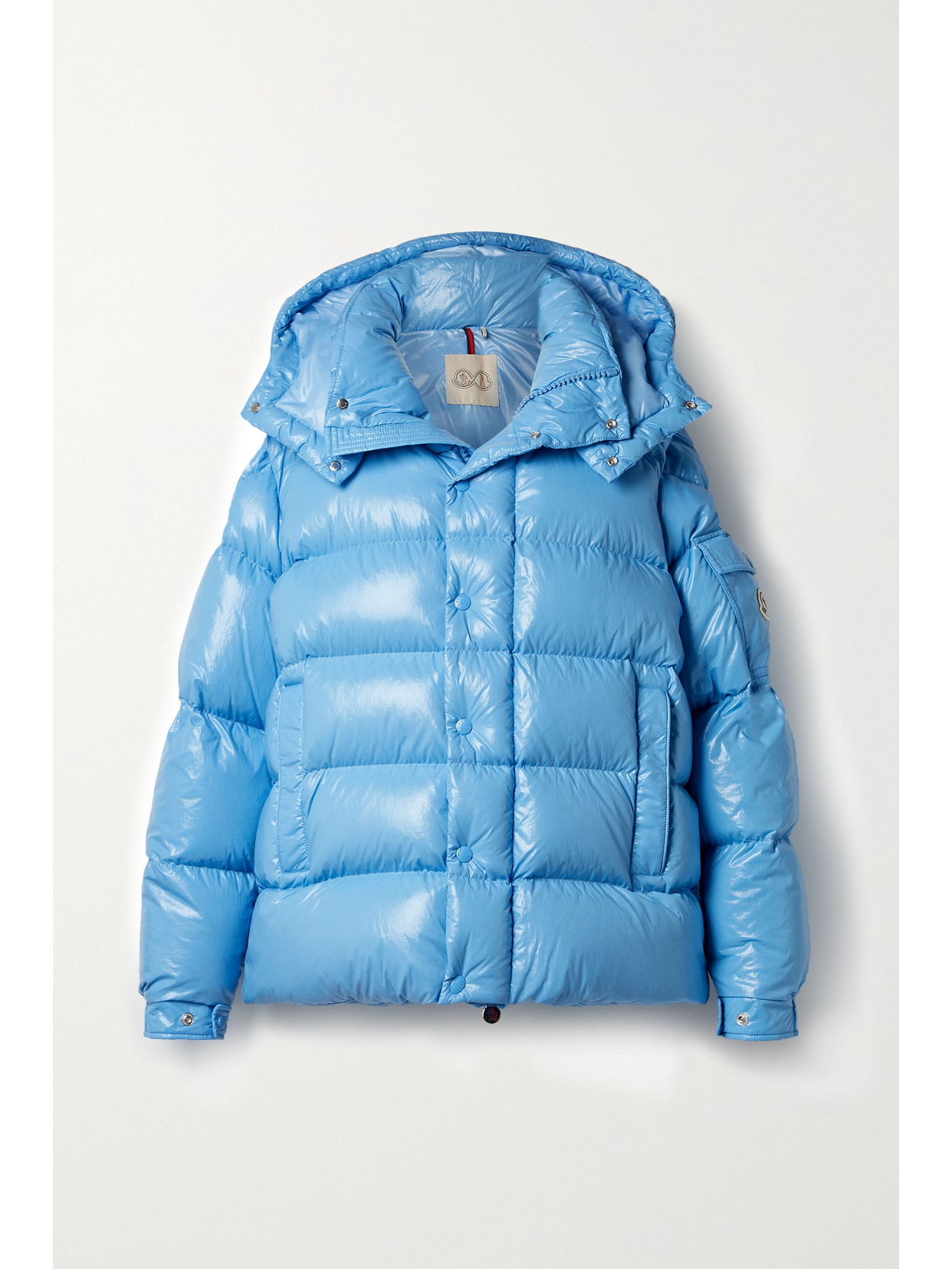 Moncler Genius Maya Quilted Shell Down Jacket In Blue