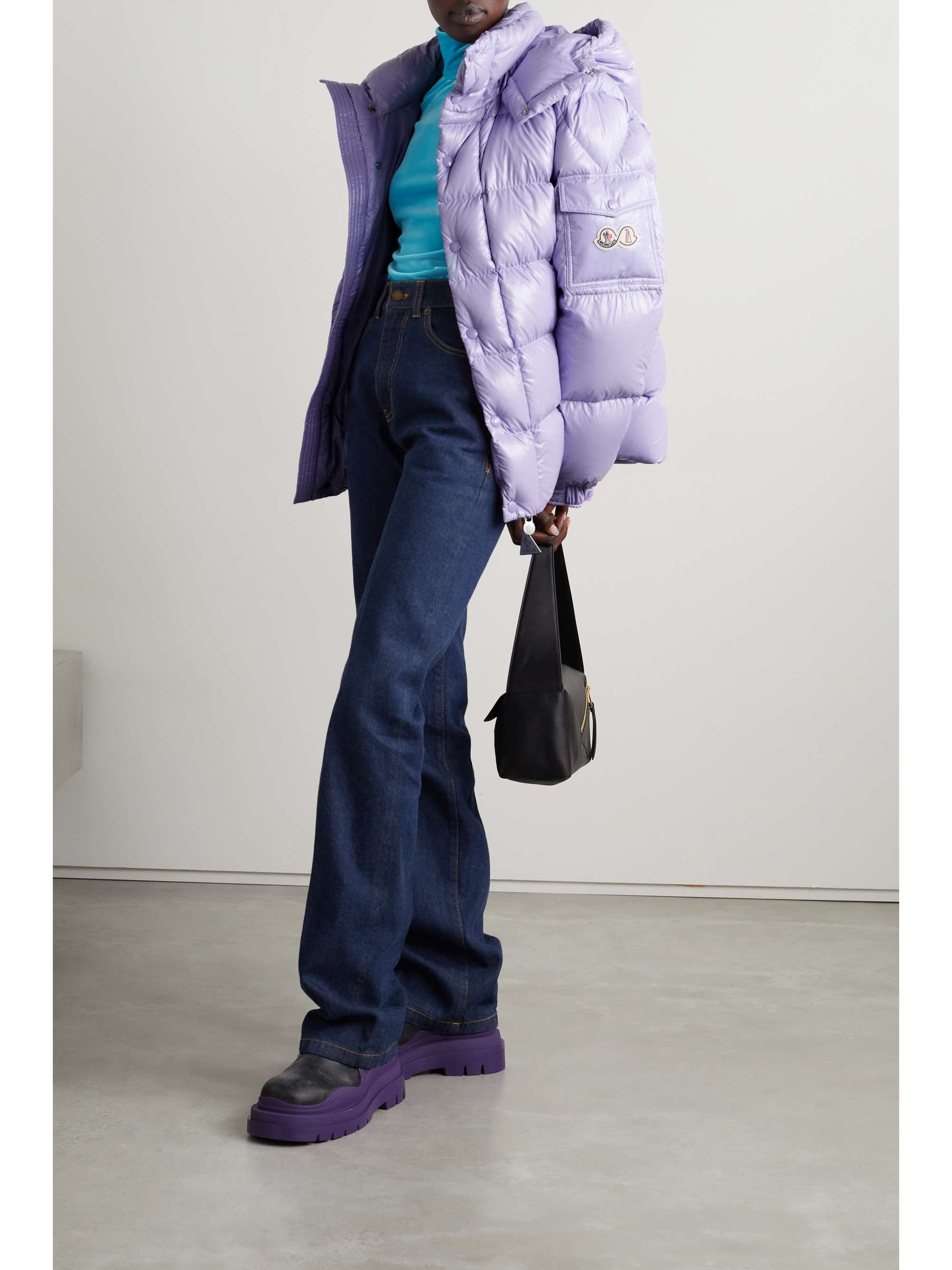 MONCLER GENIUS Maya quilted shell down jacket