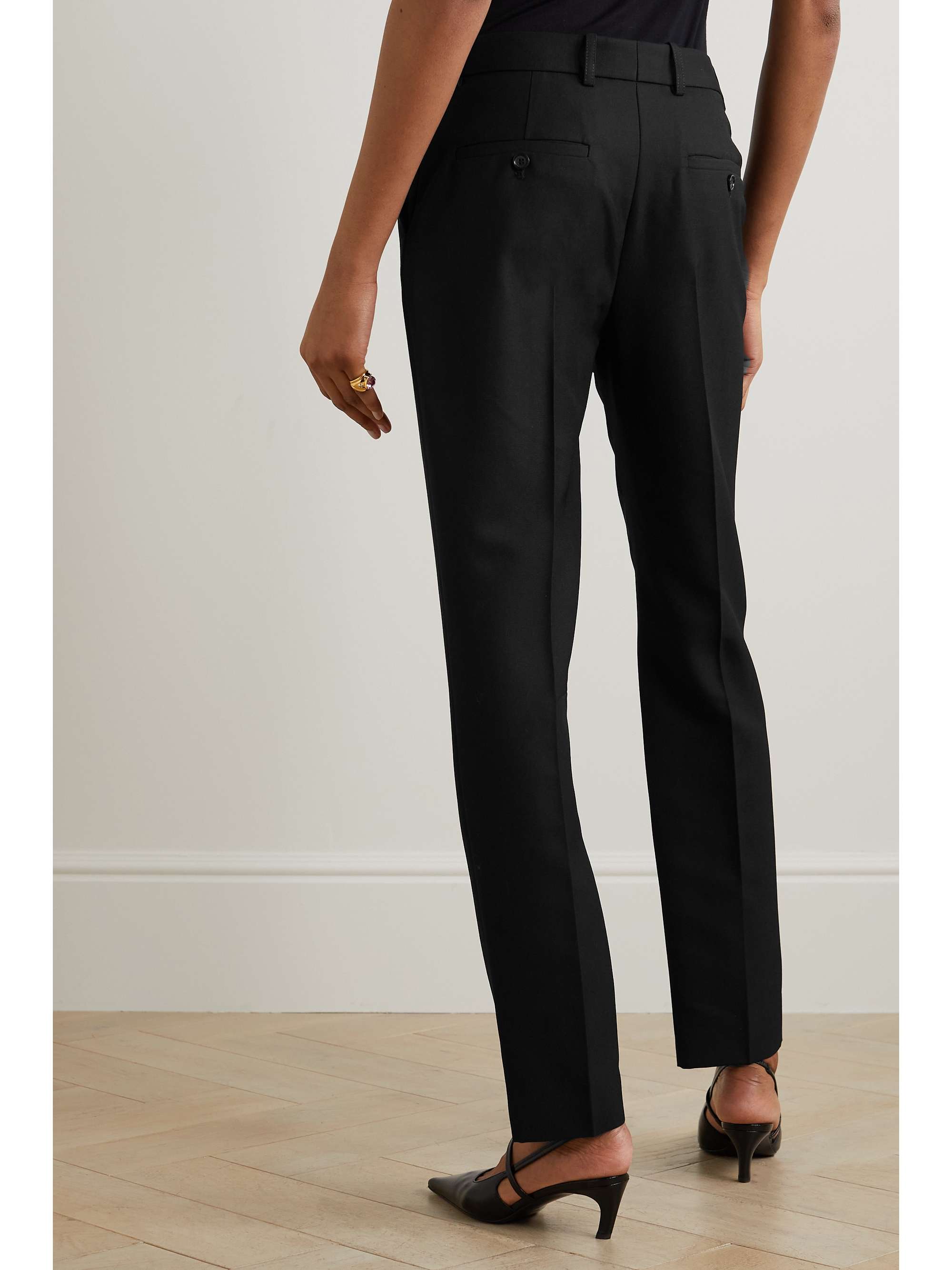 TOTEME Grain de poudre slim-leg pants