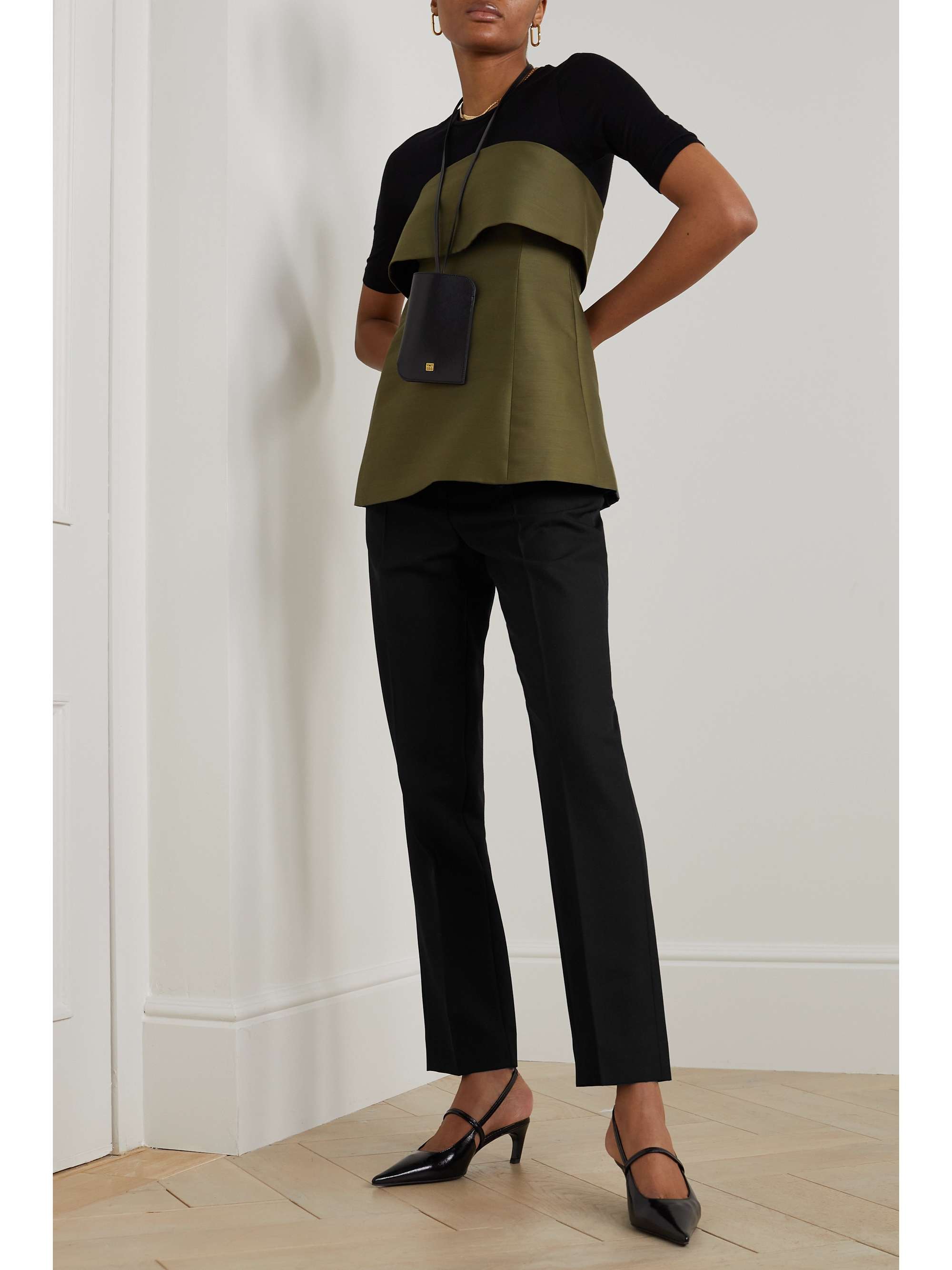TOTEME Grain de poudre slim-leg pants