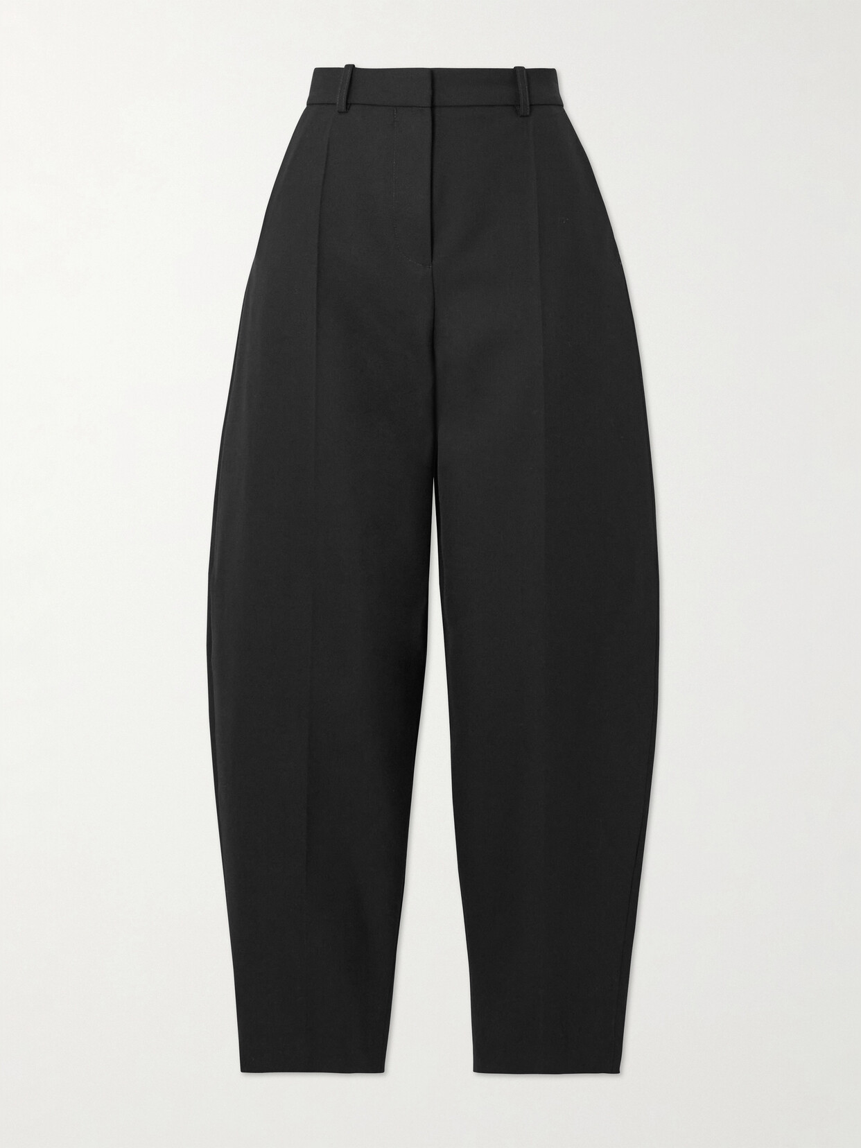 TOTEME - + Net Sustain Recycled Woven Tapered Pants - Black