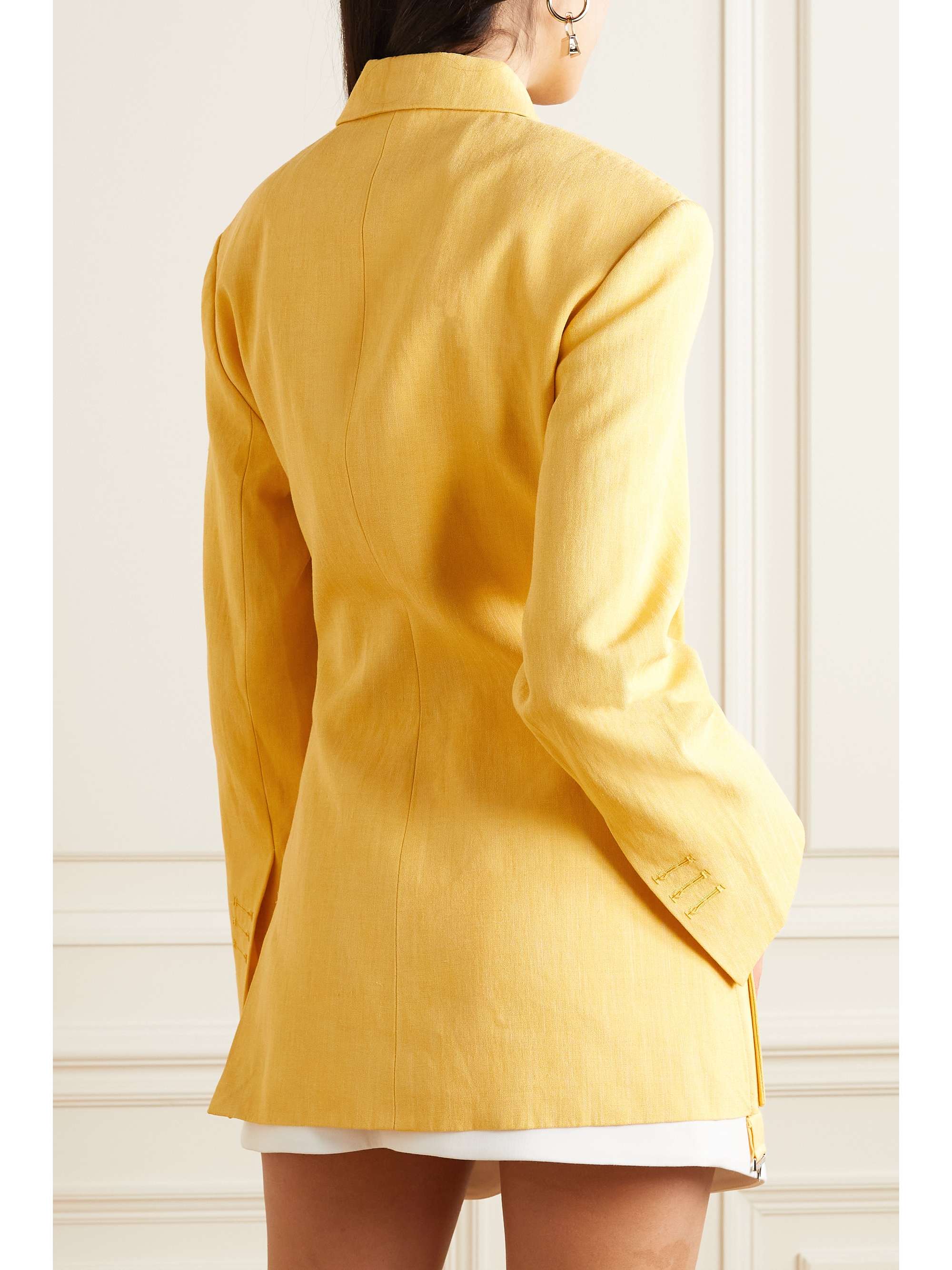 JACQUEMUS Linen-blend blazer