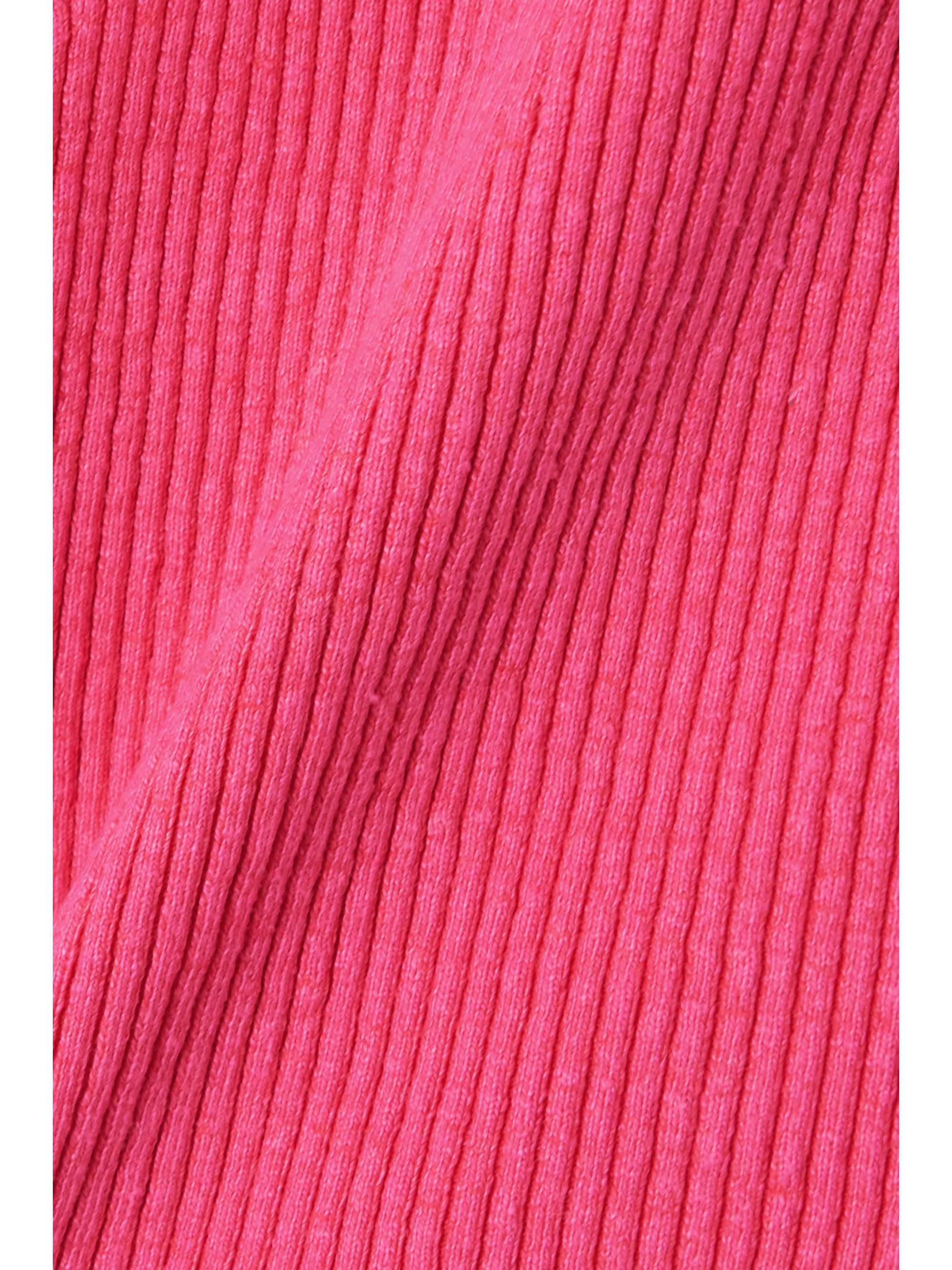 JACQUEMUS Ascu one-shoulder ribbed linen-blend top