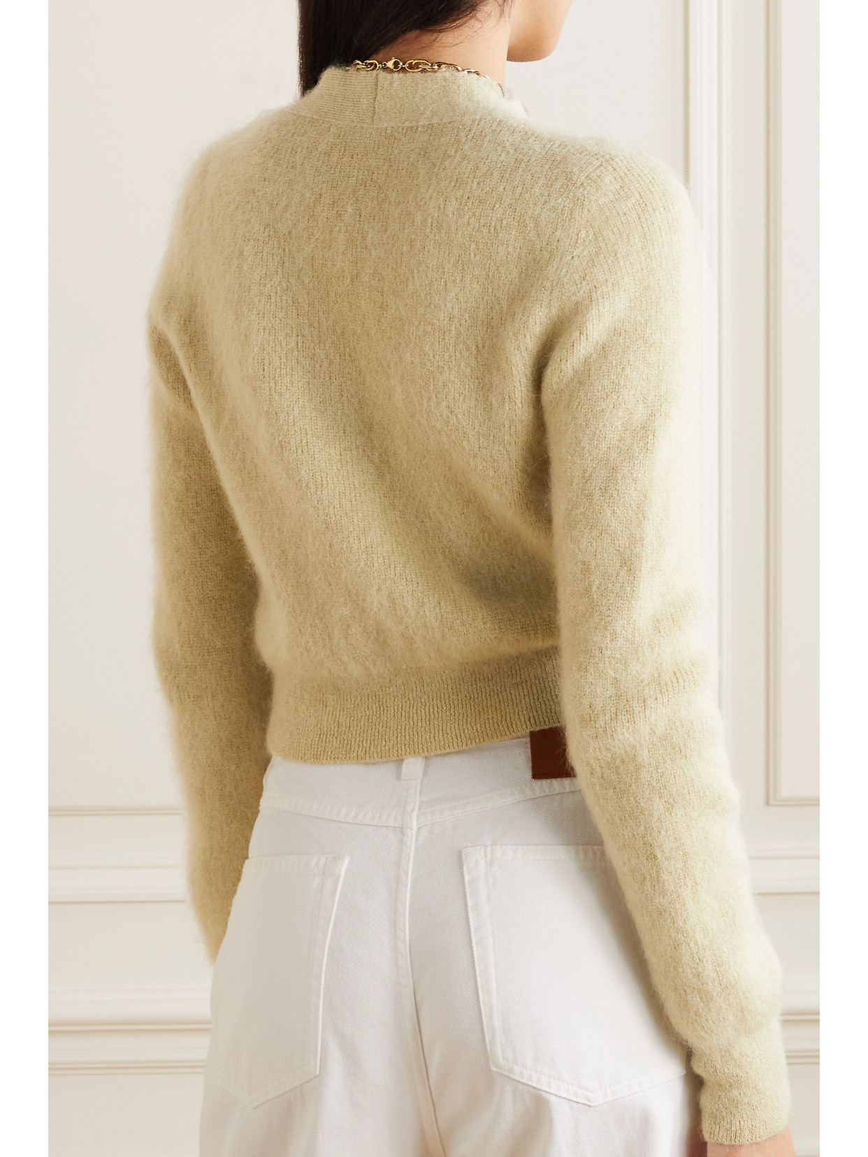 Le Cardigan Lazo Mohair Blend Cardigan In New