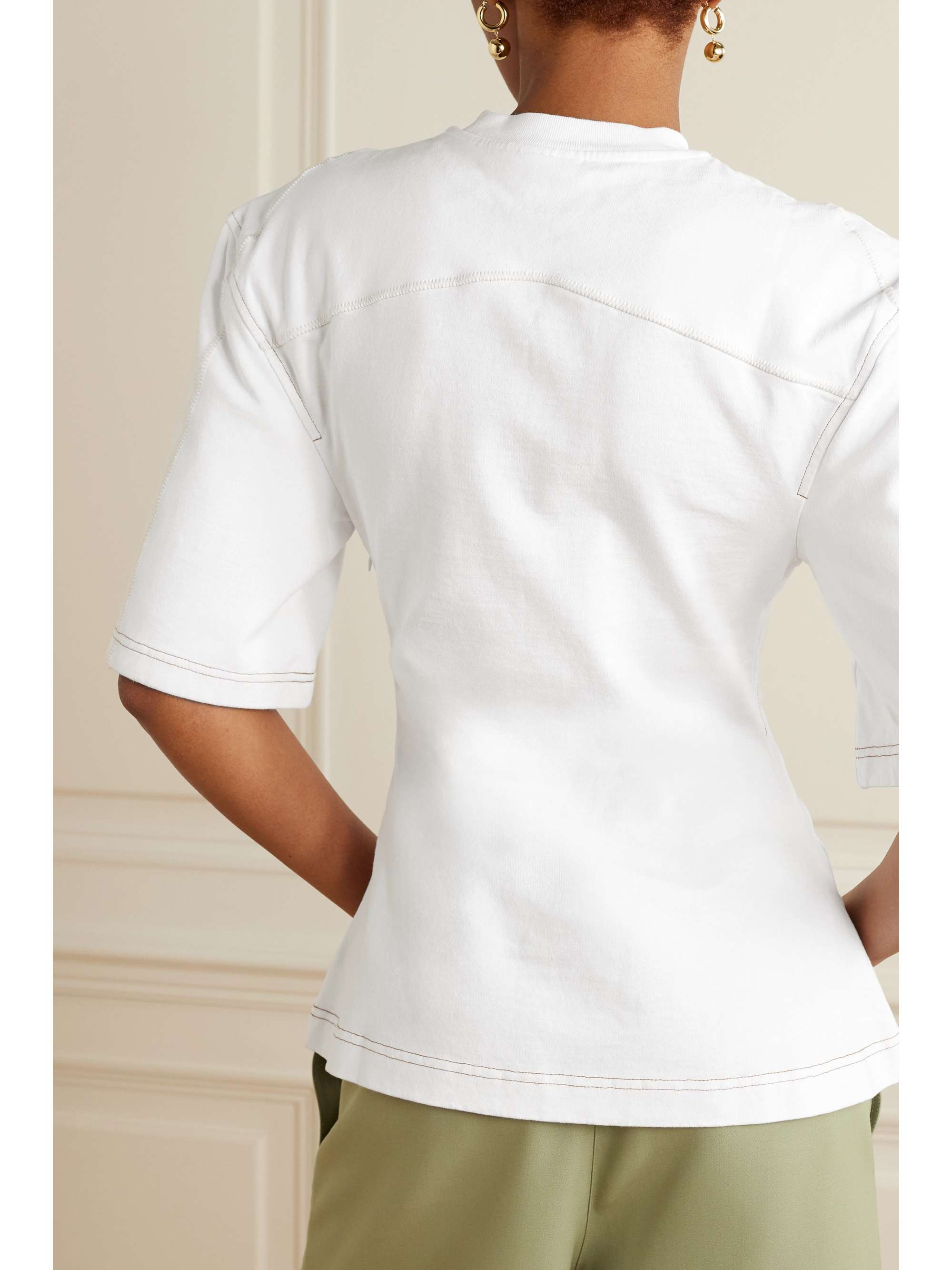 JACQUEMUS Camisa cotton-jersey T-shirt