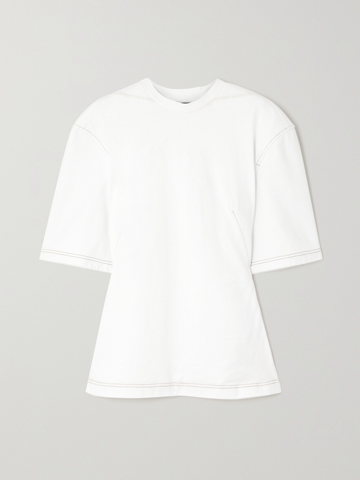 Jacquemus - Camisa Cotton-jersey T-shirt - White