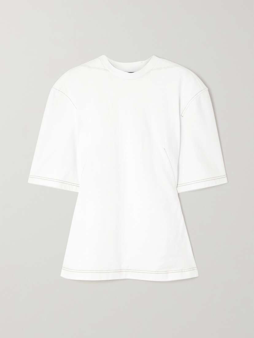 Jacquemus Camisa Cotton-jersey T-shirt - xx large