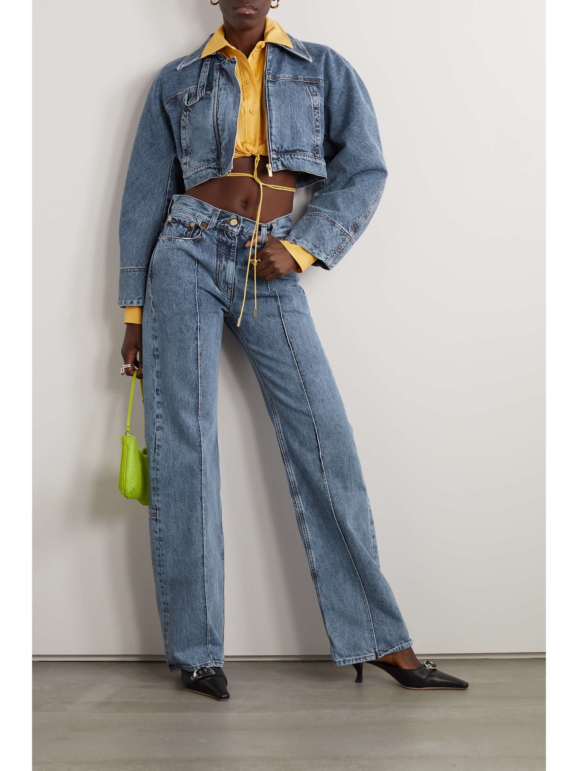 低反発 腰用 *Jacquemus 完売 クロップドジャケット