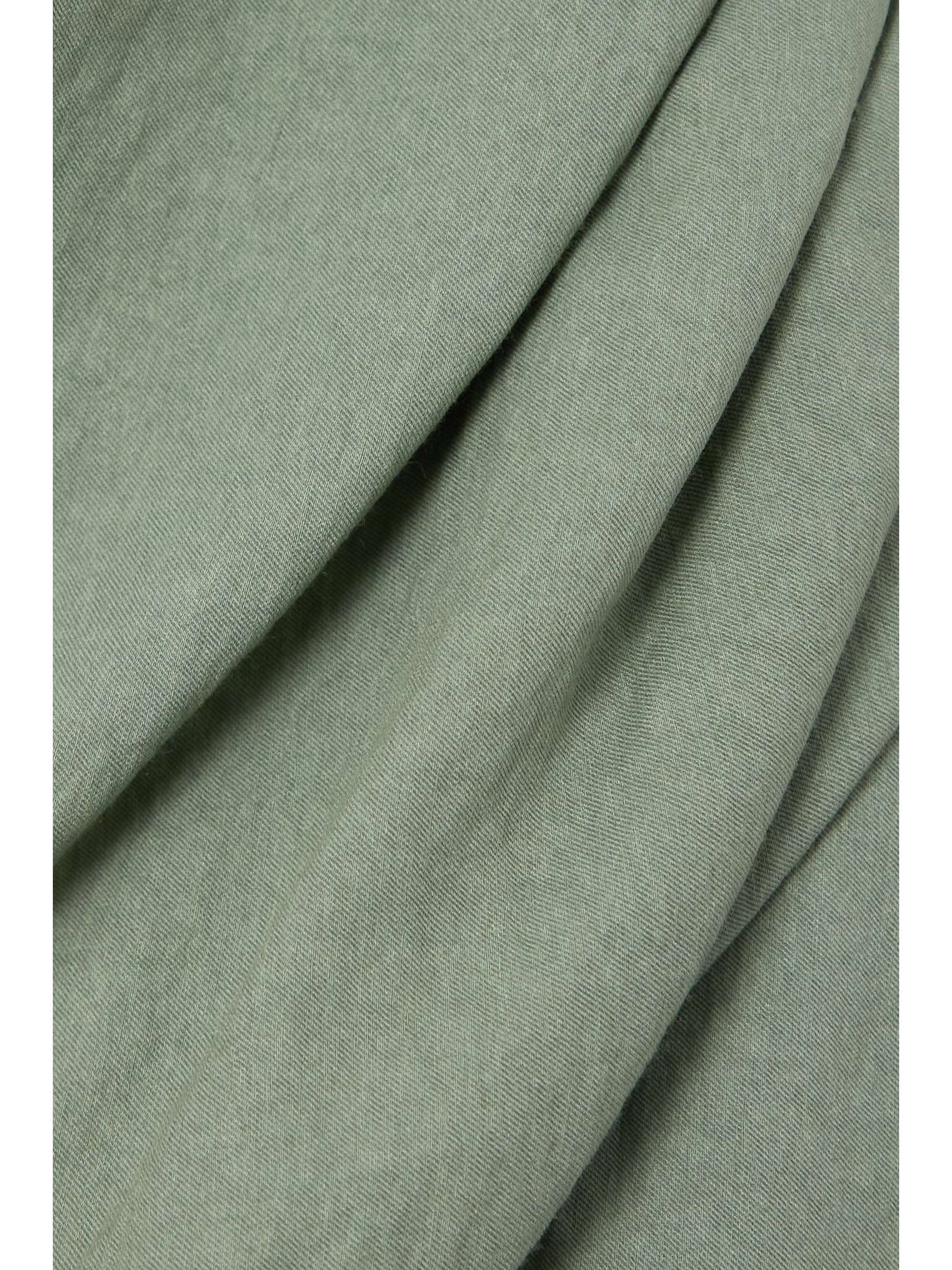 JACQUEMUS Saudade asymmetric draped woven mini dress