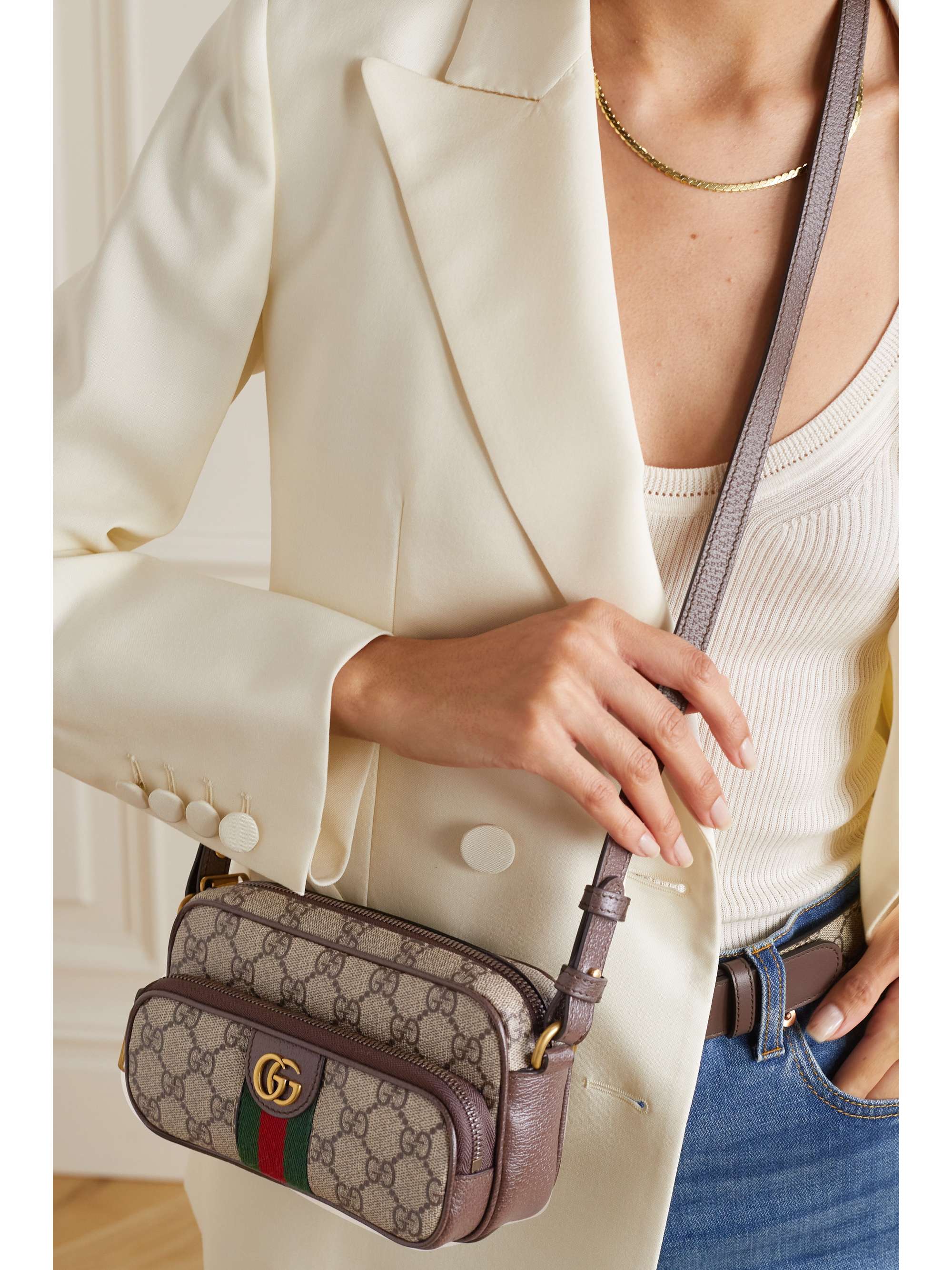 ophidia mini shoulder bag