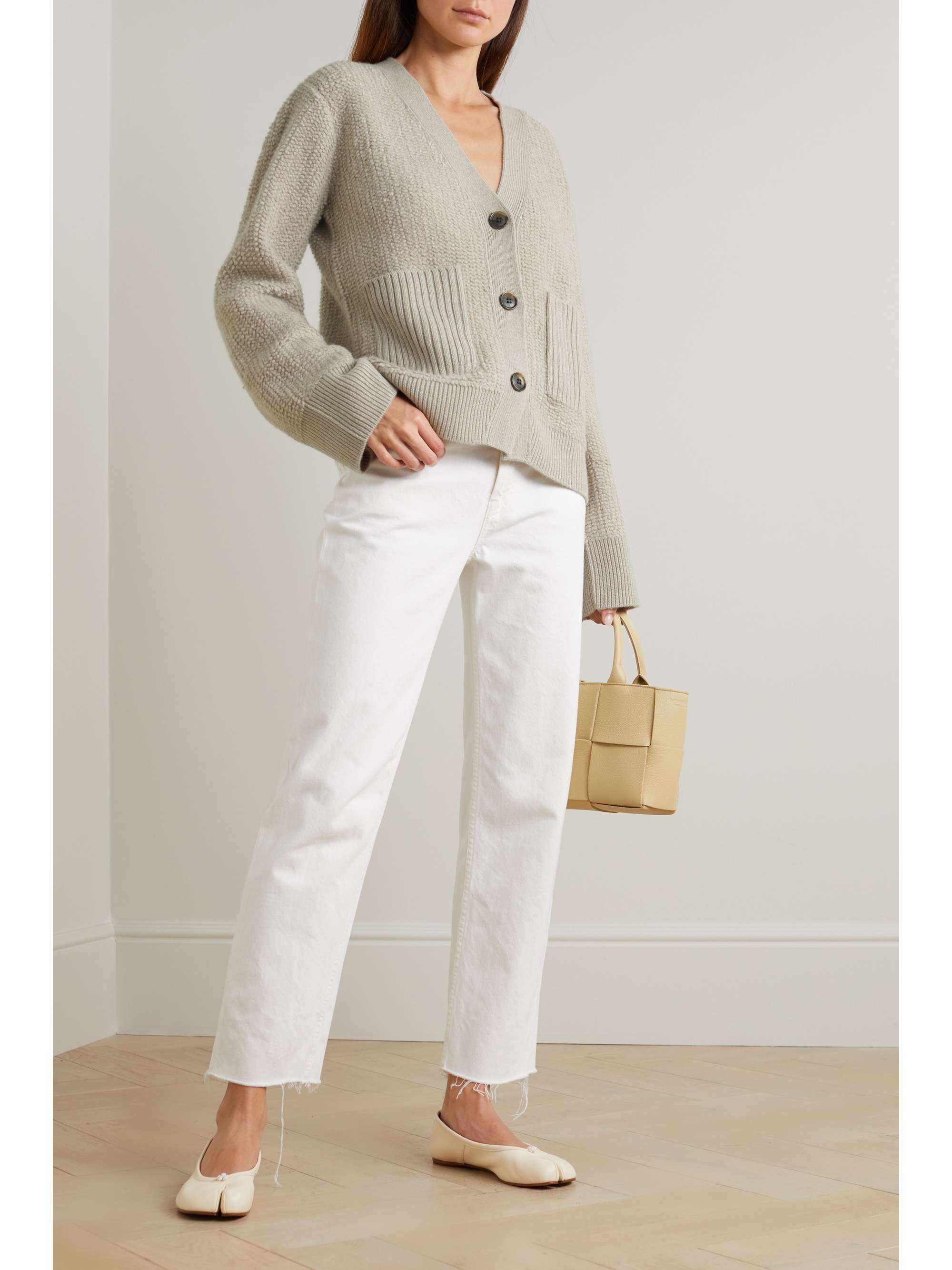 LISA YANG Sonia bouclé-cashmere cardigan | NET-A-PORTER
