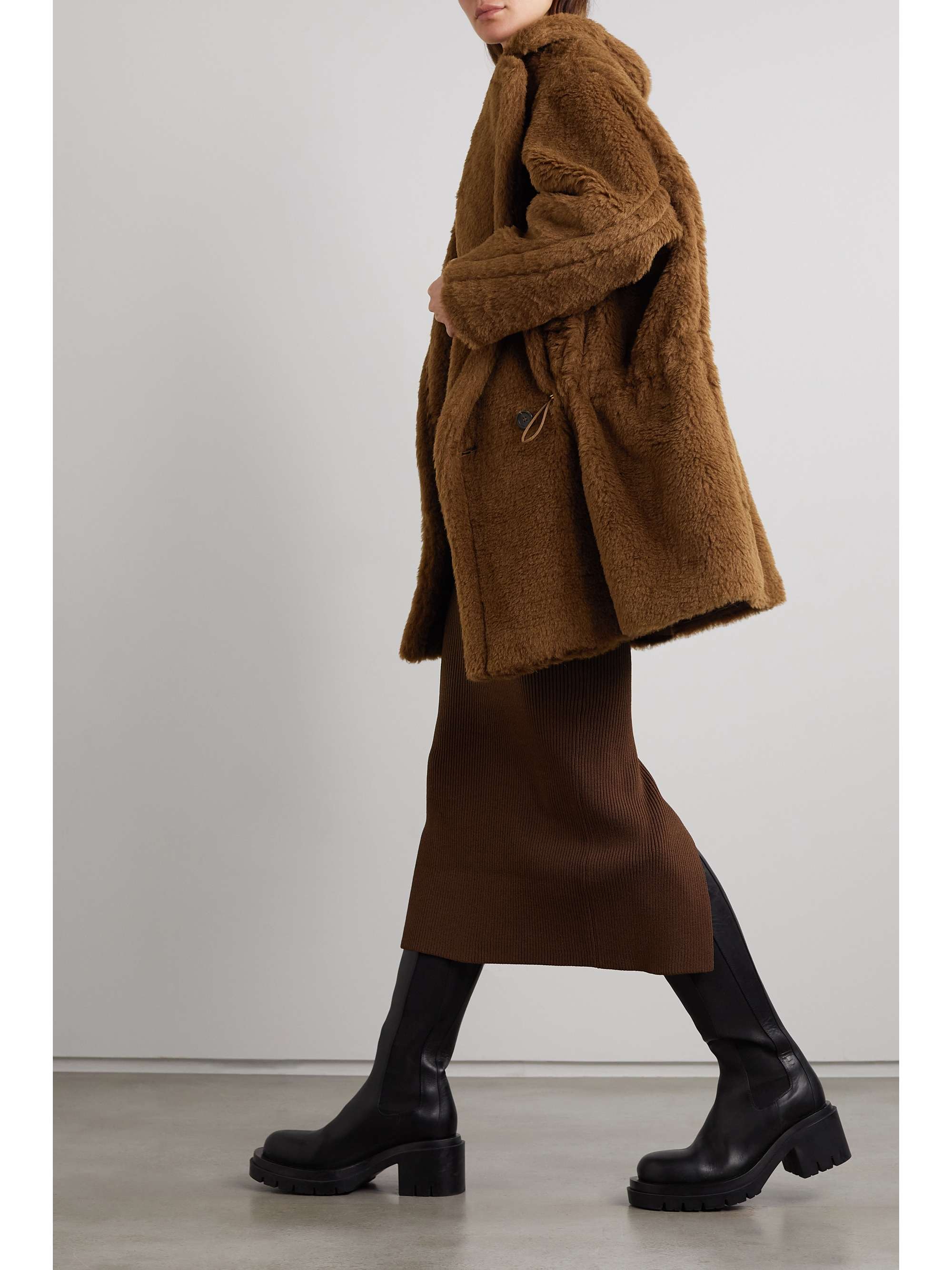 MAX MARA Nebula alpaca, wool and silk-blend coat | NET-A-PORTER