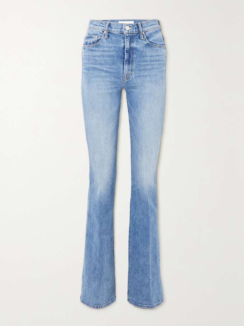 Mother Weekender High-rise Flared Jeans