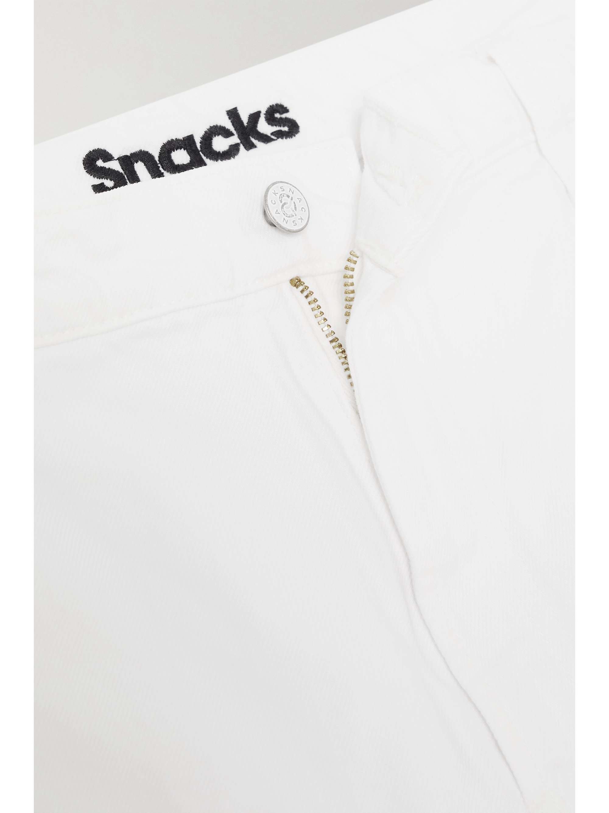 MOTHER Jean droit taille haute SNACKS!