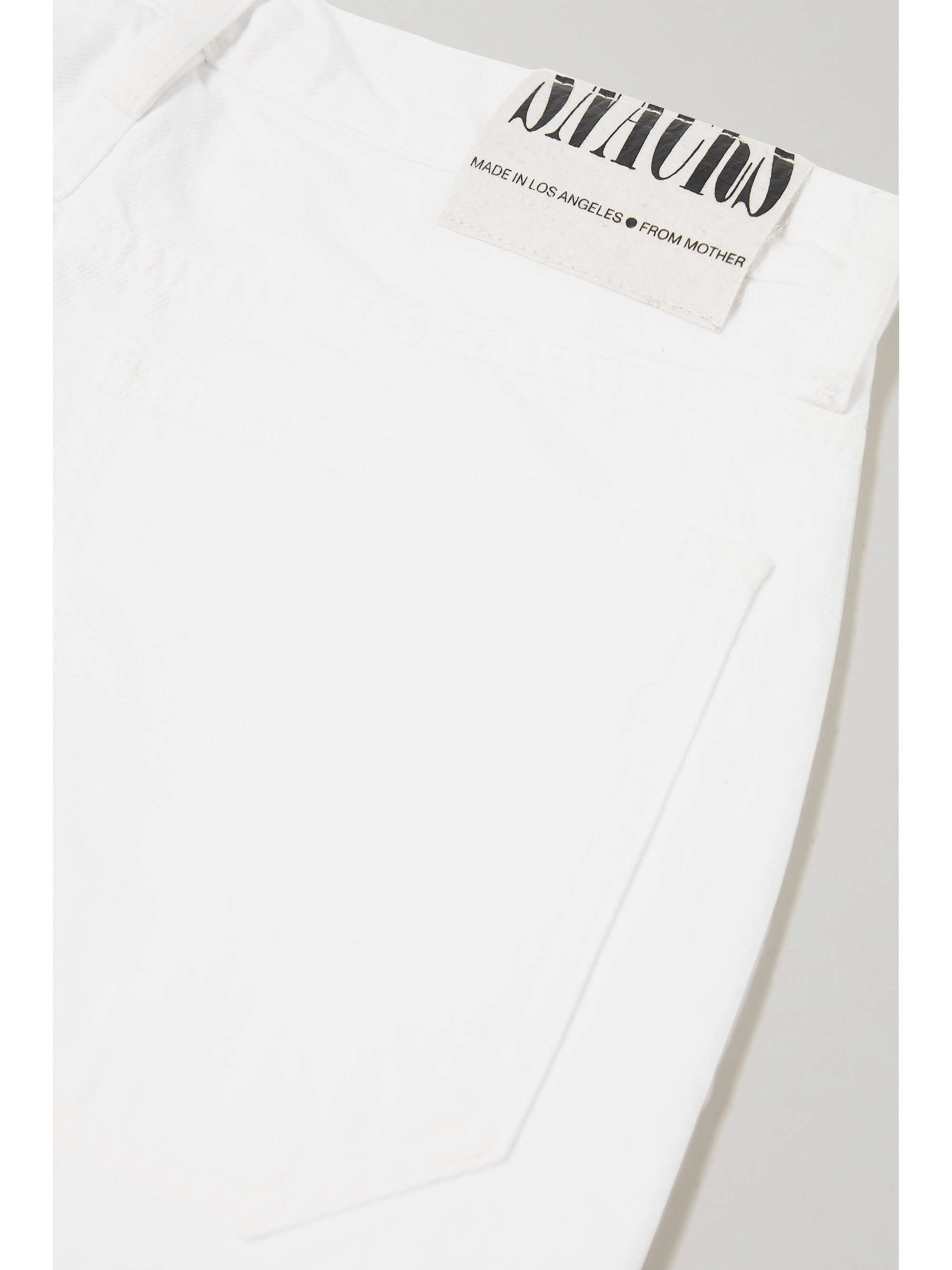 MOTHER Jean droit taille haute SNACKS!