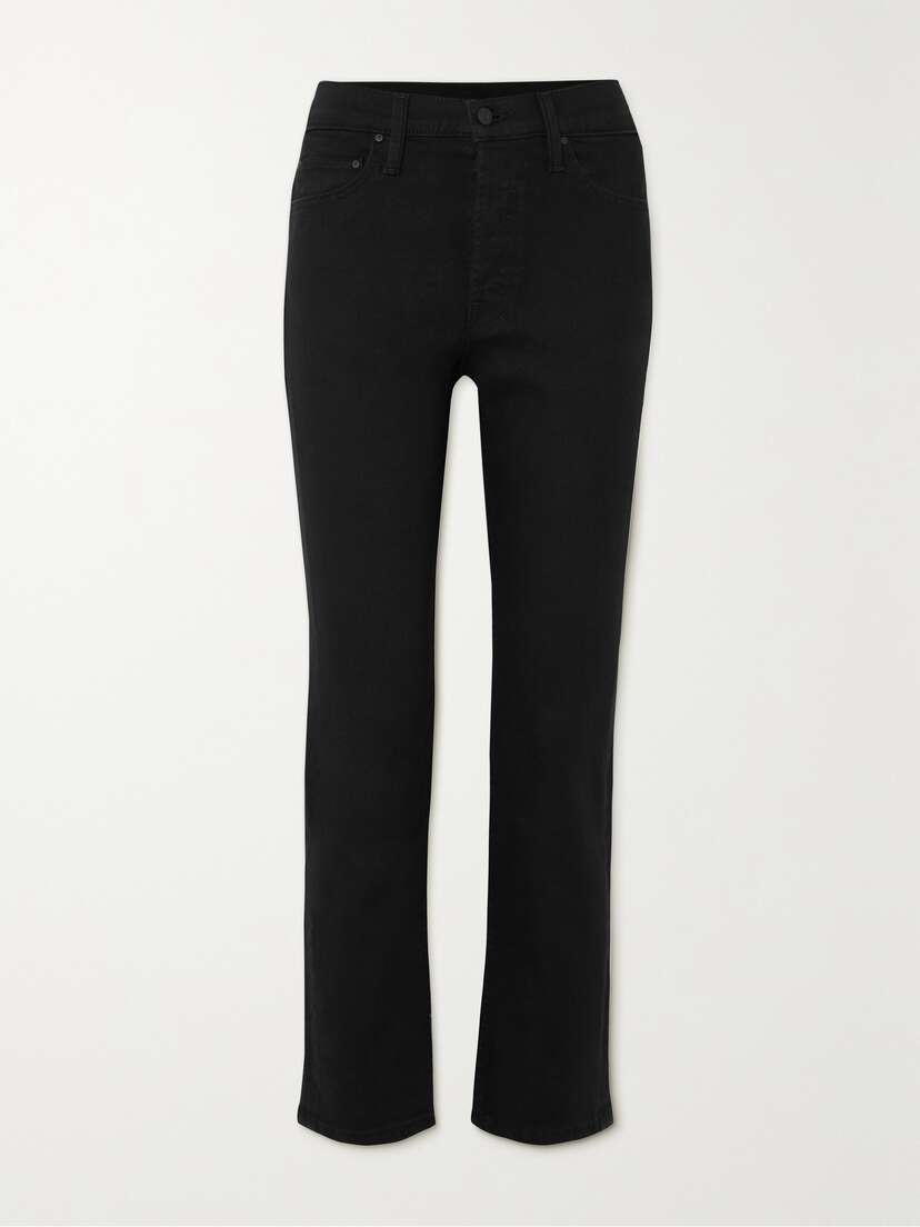 Mother + Net Sustain The Tomcat Ankle High-rise Slim-leg Jeans