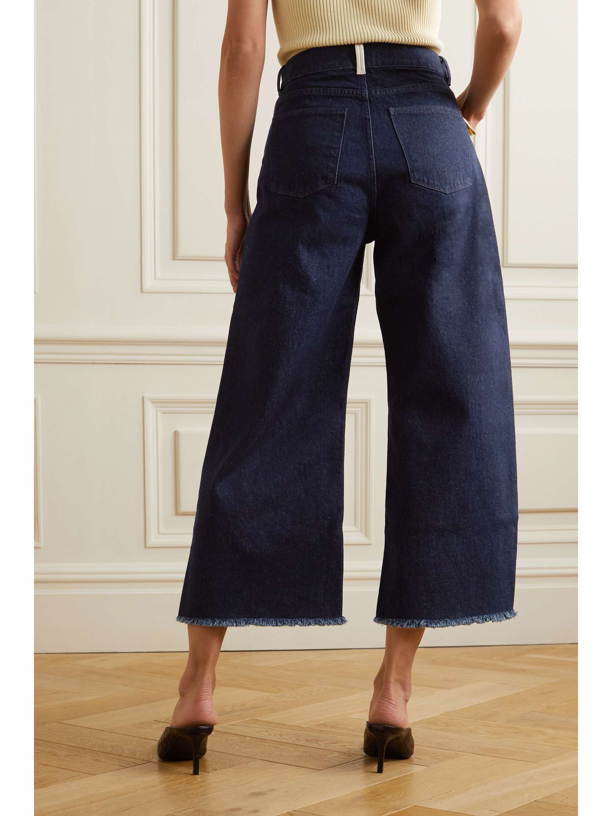 WANDLER Jean large raccourci taille haute effilé Lotus