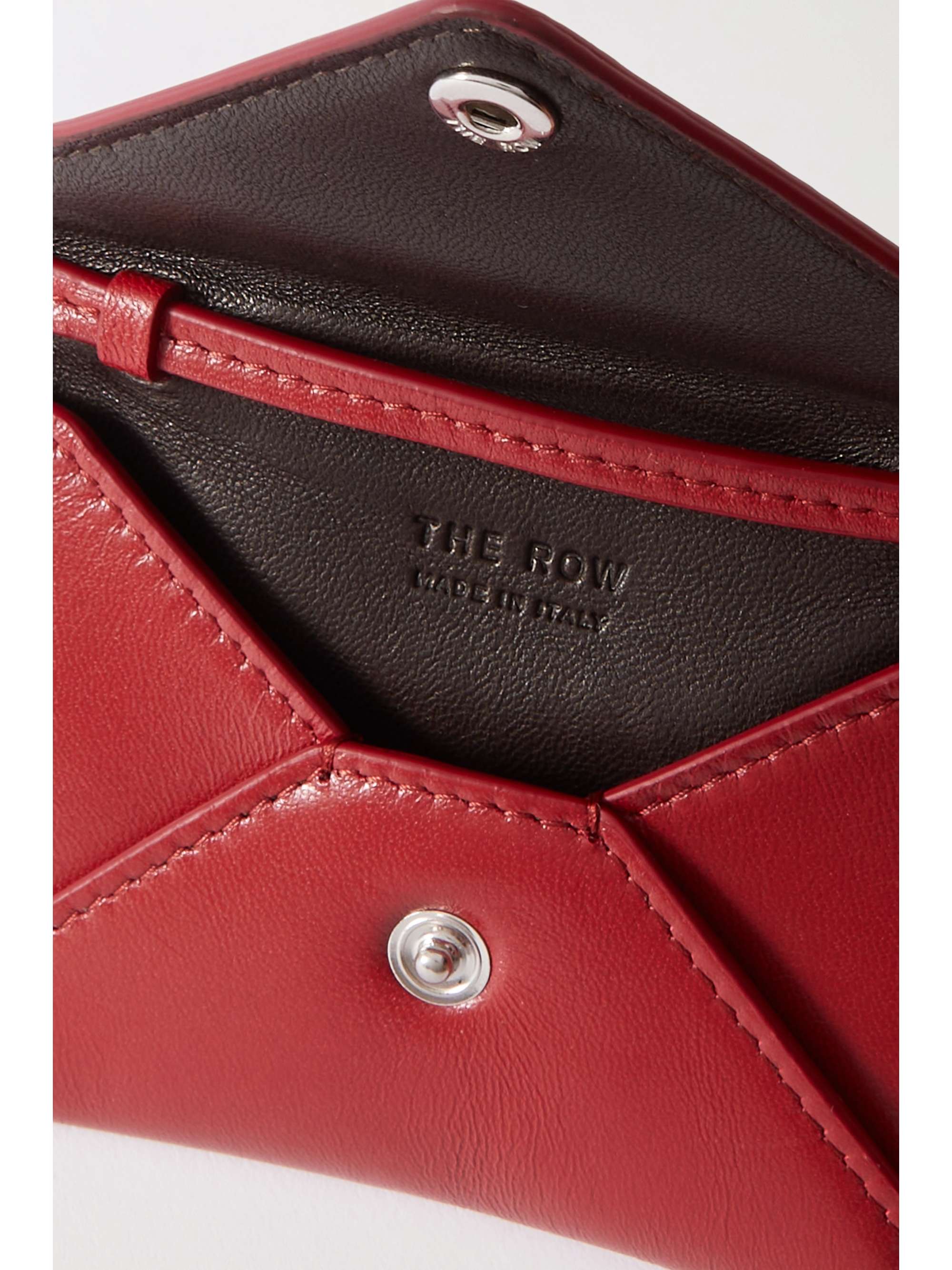 Red Mini Envelope leather shoulder bag THE ROW NETAPORTER
