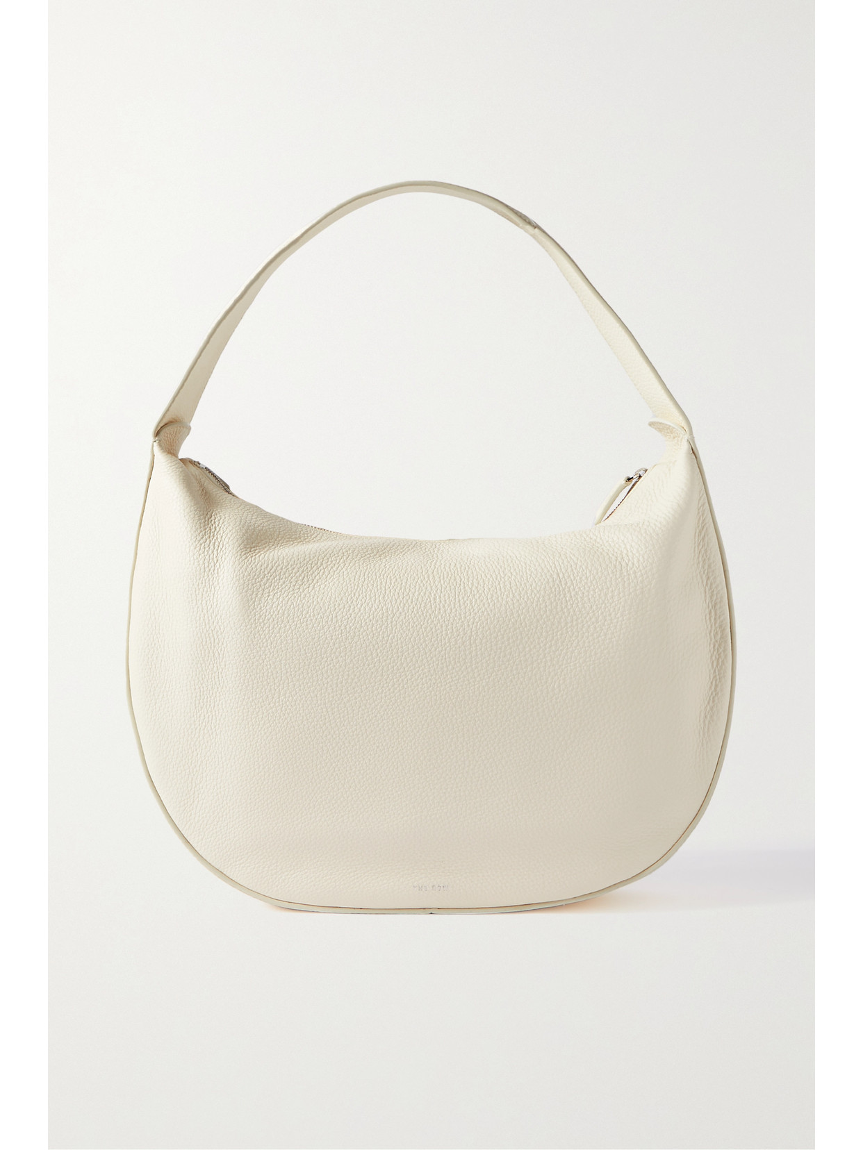 The Row - Allie Textured-leather Shoulder Bag - Cream