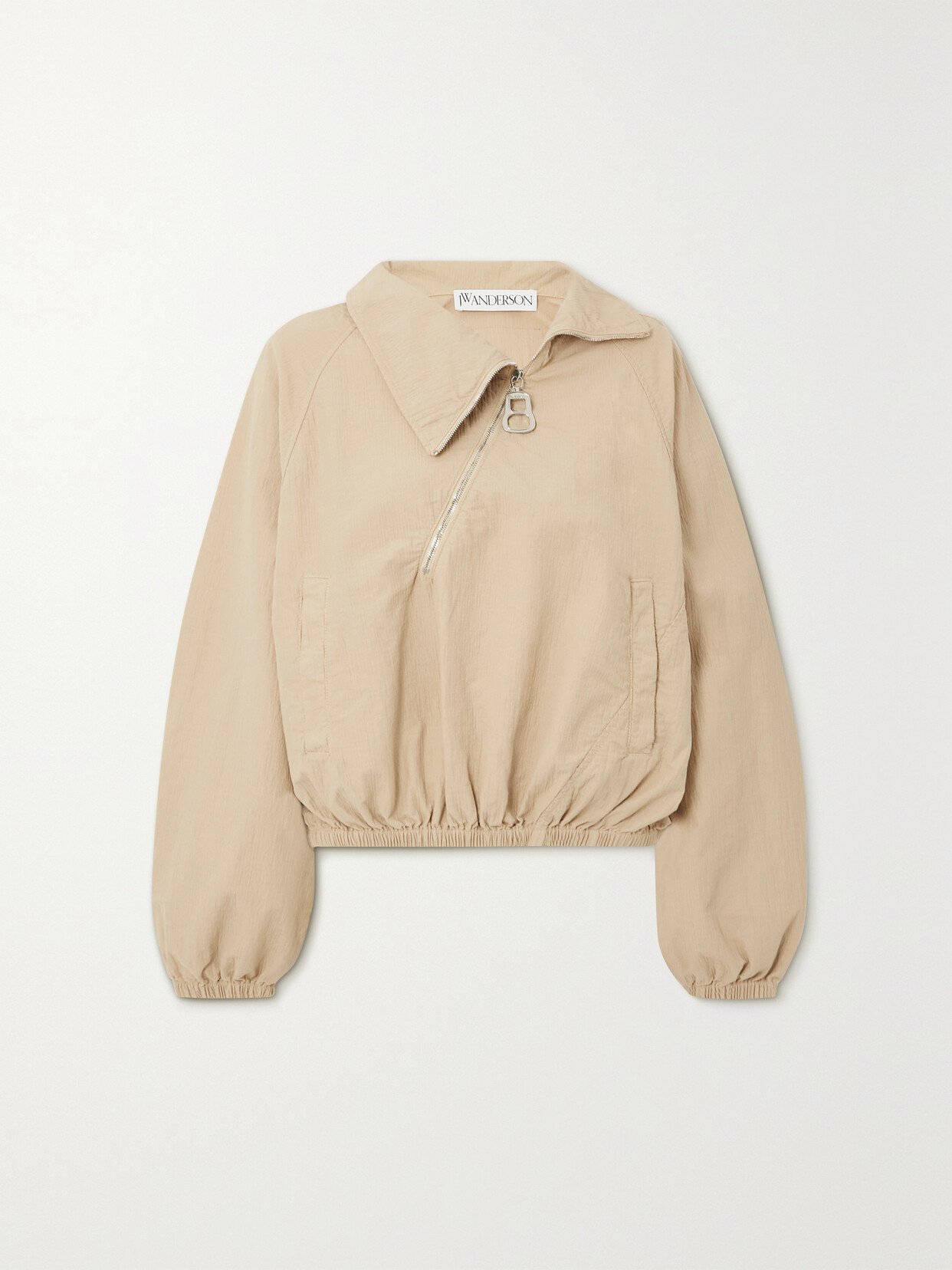 JW Anderson - Textured Cotton-blend Jacket - Neutrals